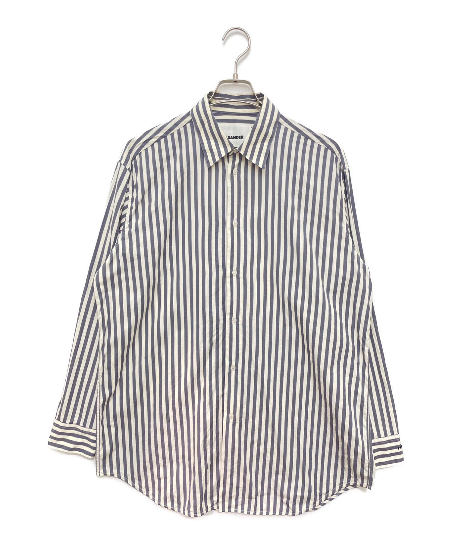 JIL SANDER ストライプTシャツ XS JIL SANDER ジルサンダー 23AW 7days Shirt TUESDAY Stripes Shirt