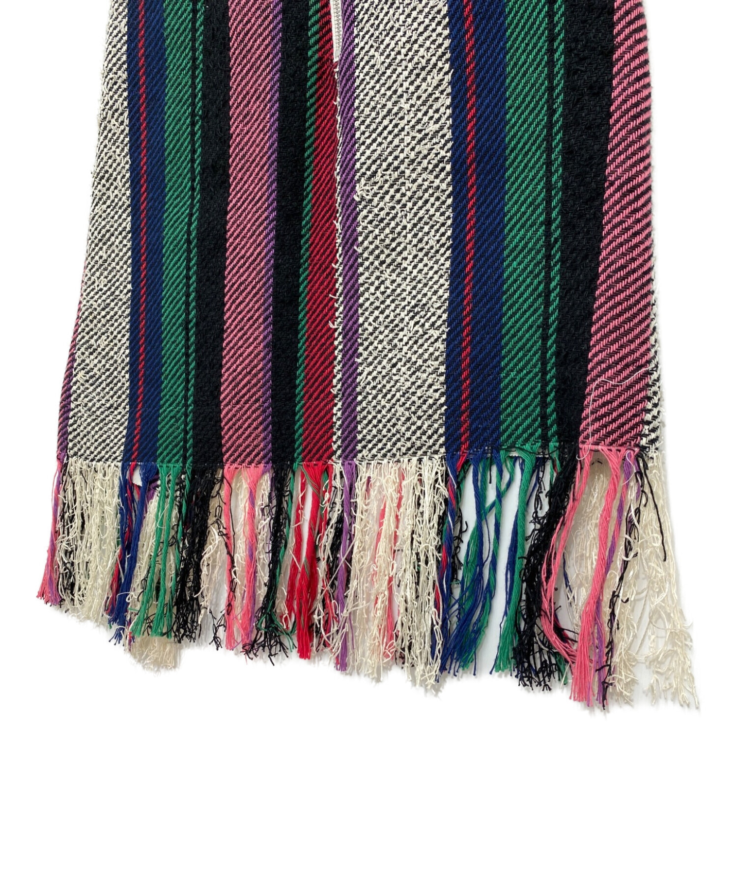 【美品】sacaiマルチカラーツイードスカート 中古・古着通販】sacai (サカイ) ツイードスカート マルチカラー