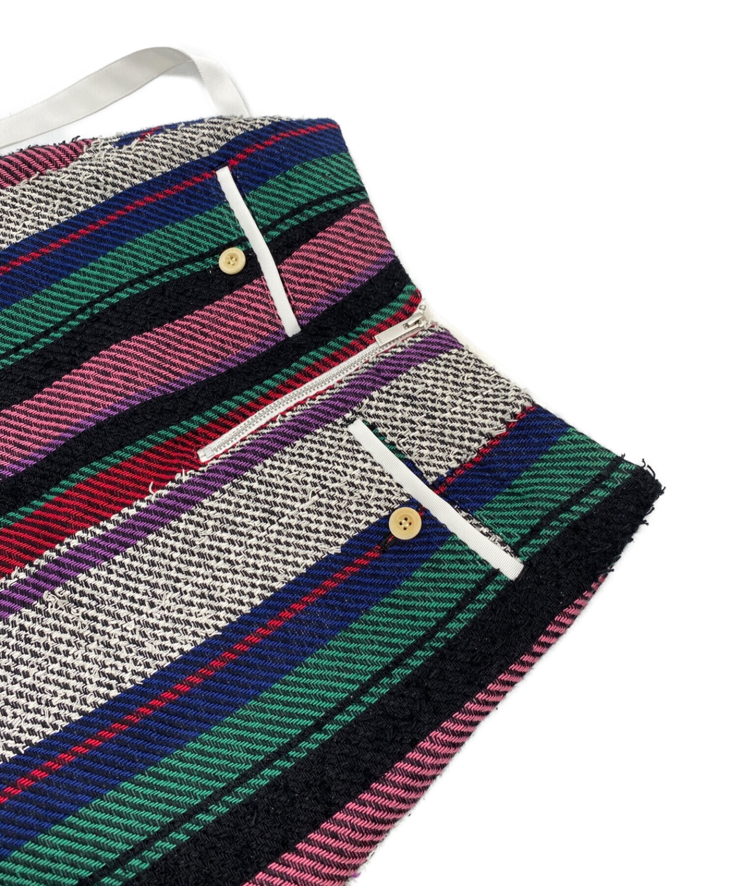 中古・古着通販】sacai (サカイ) ツイードスカート マルチカラー