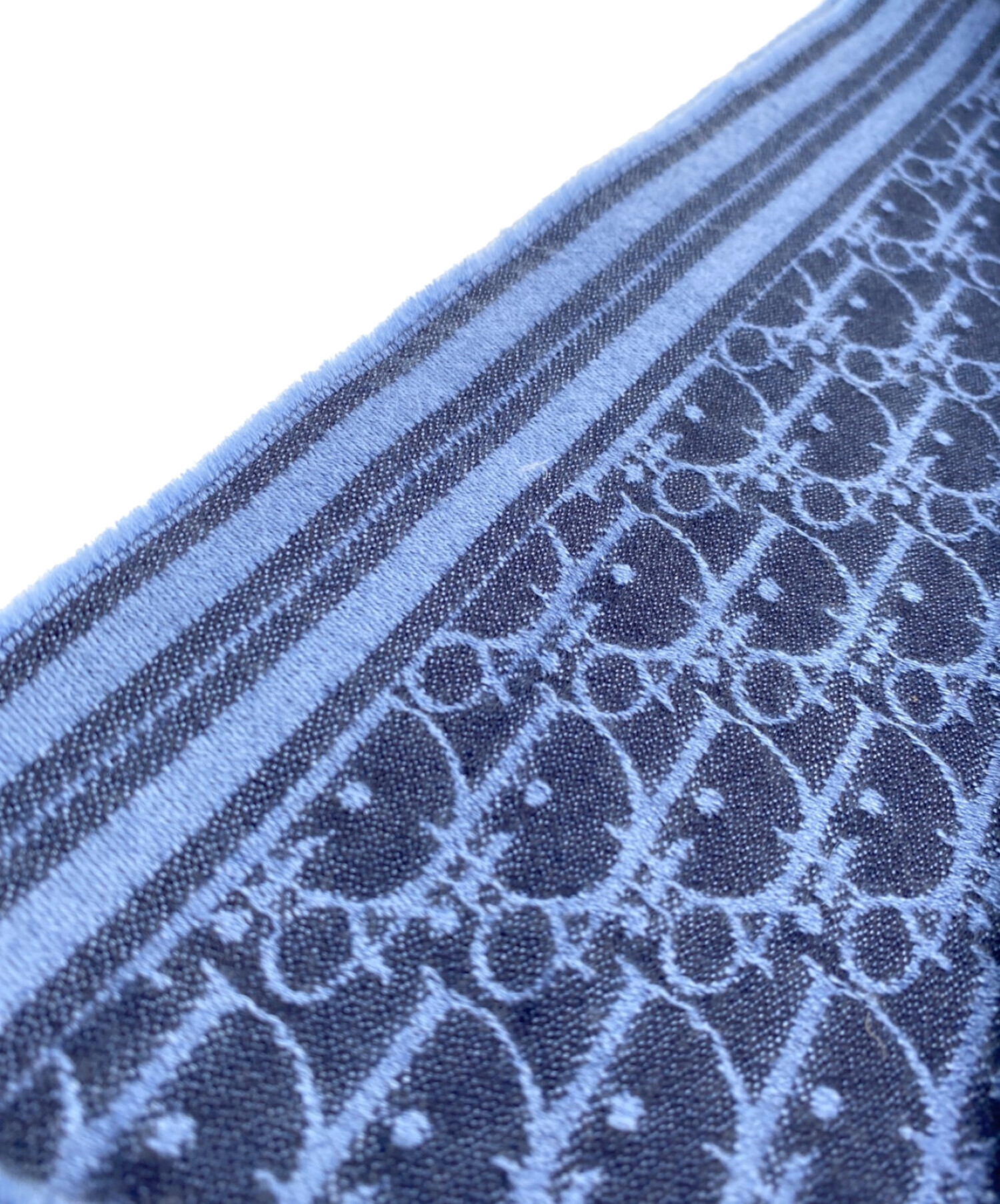中古・古着通販】Dior (ディオール) DIOR OBLIQUE SCARF ネイビー