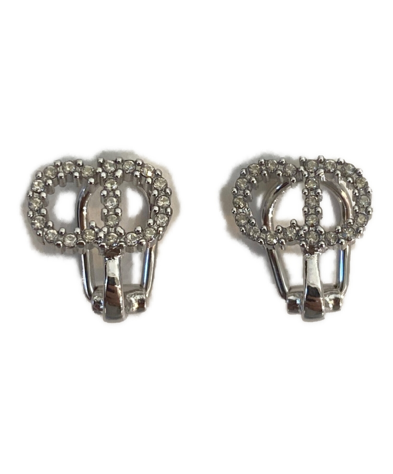 ♠未使用　Dior ロゴ　シルバー　クリップ　イヤリング　ディオール 中古・古着通販】Dior (ディオール) 22AW CLAIR D LUNE クリップ