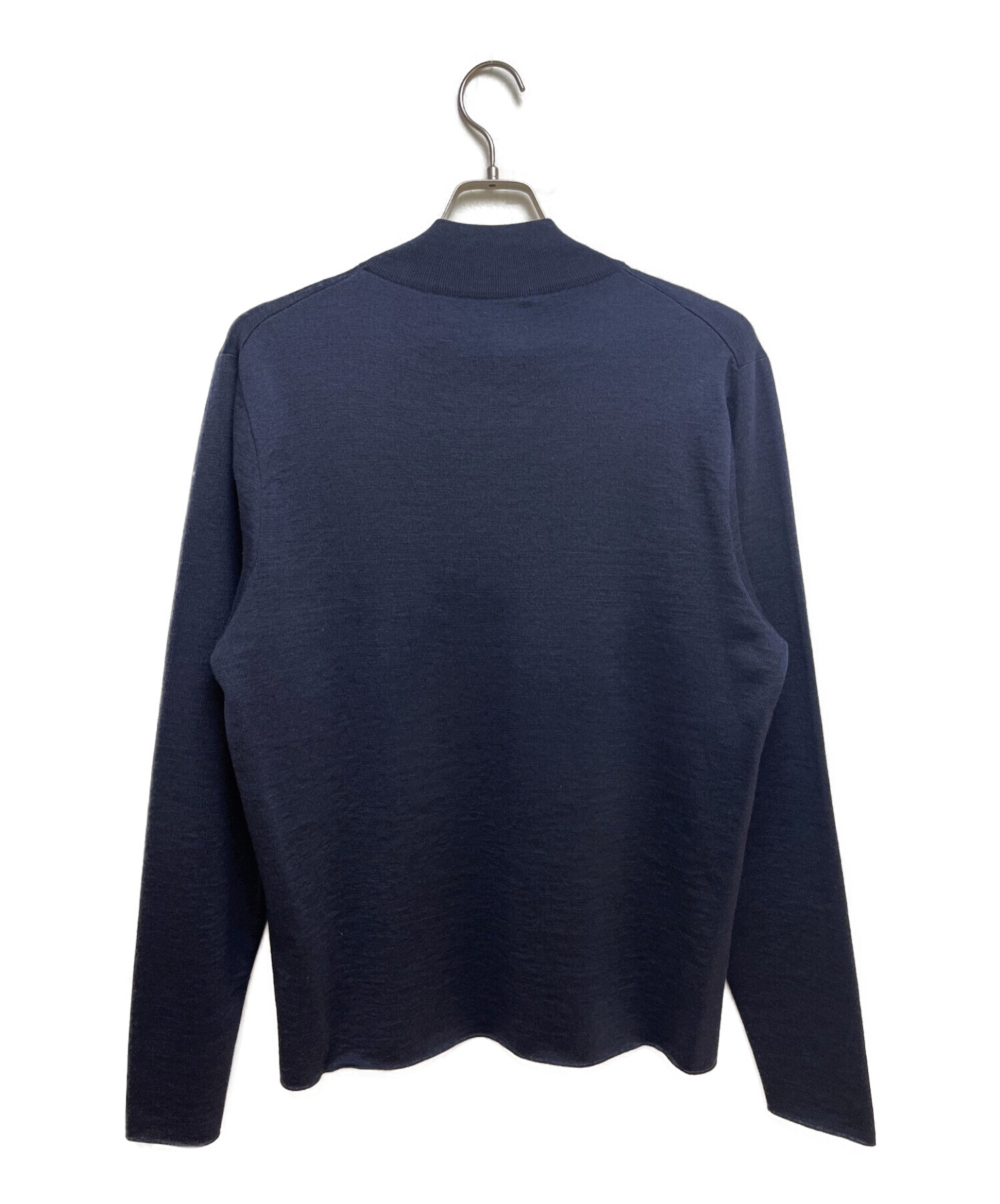 中古・古着通販】DIOR (ディオール) 21AW モックネックニット ネイビー 