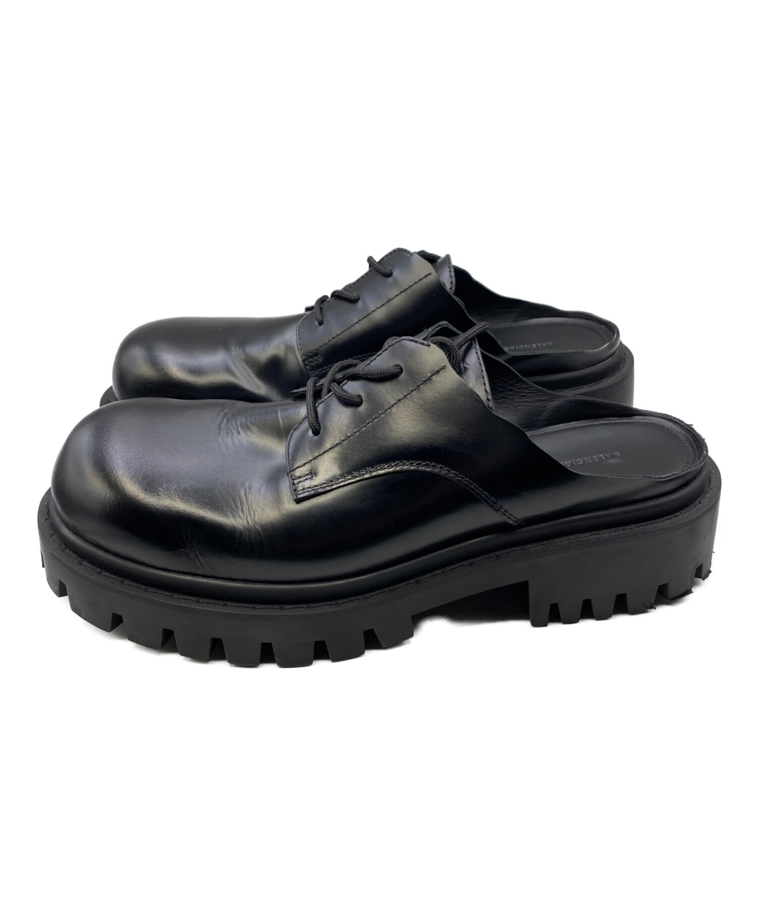 中古・古着通販】BALENCIAGA (バレンシアガ) Derby Sandal ブラック