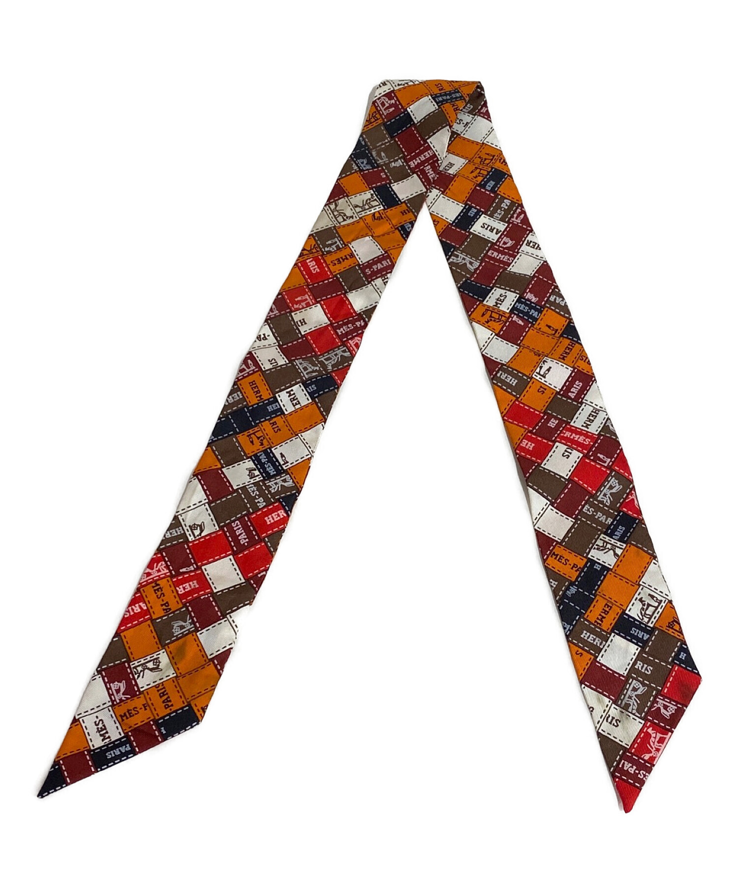 中古・古着通販】HERMES (エルメス) ボルデュック・ツイリー マルチ