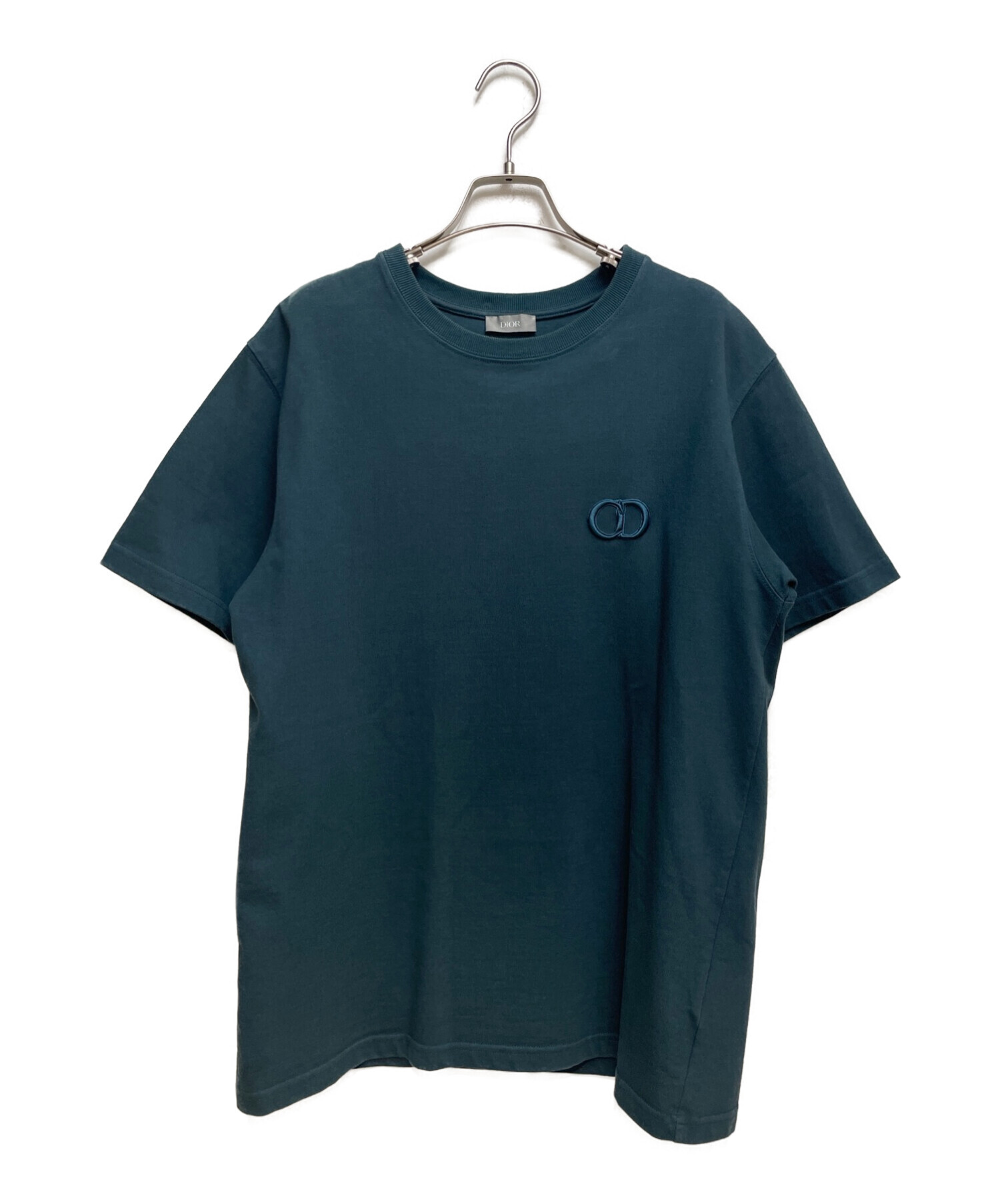 中古・古着通販】DIOR (ディオール) CDアイコンTシャツ グリーン 
