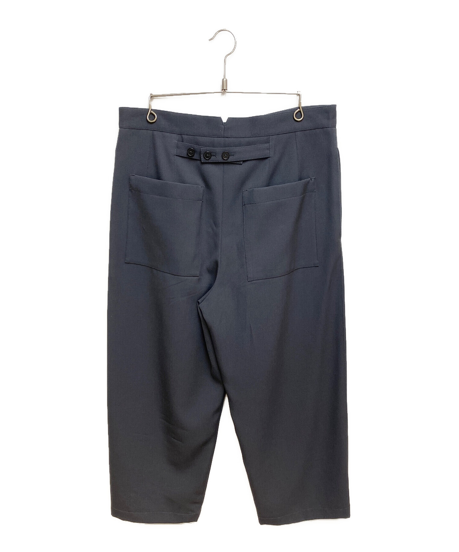 中古・古着通販】JIL SANDER (ジルサンダー) バックボタンパンツ 
