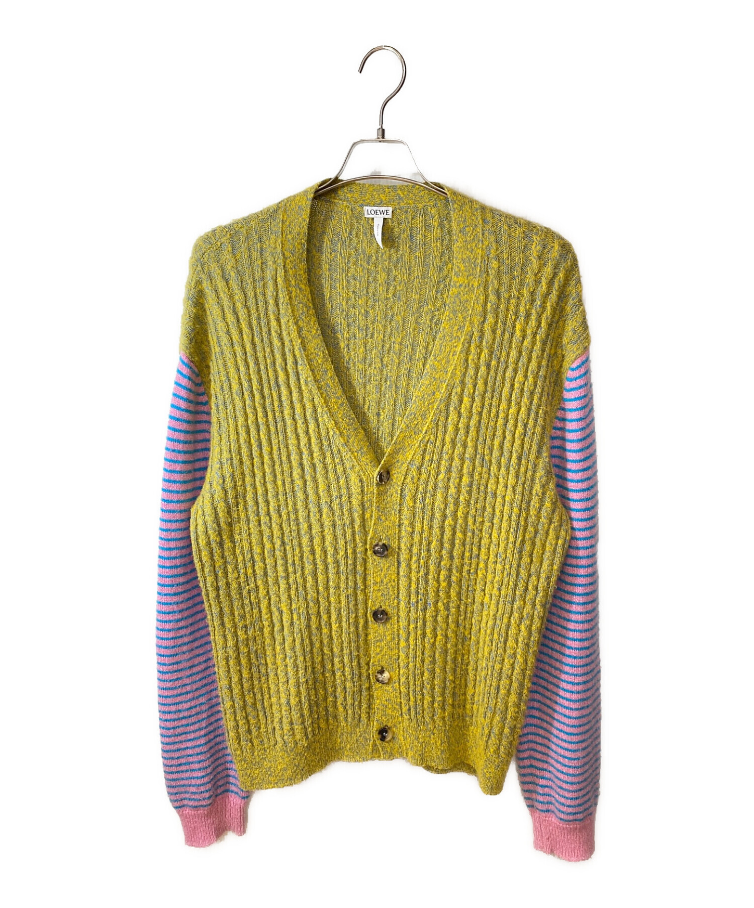 中古・古着通販】LOEWE (ロエベ) 切替カーディガン サイズ:L｜ブランド