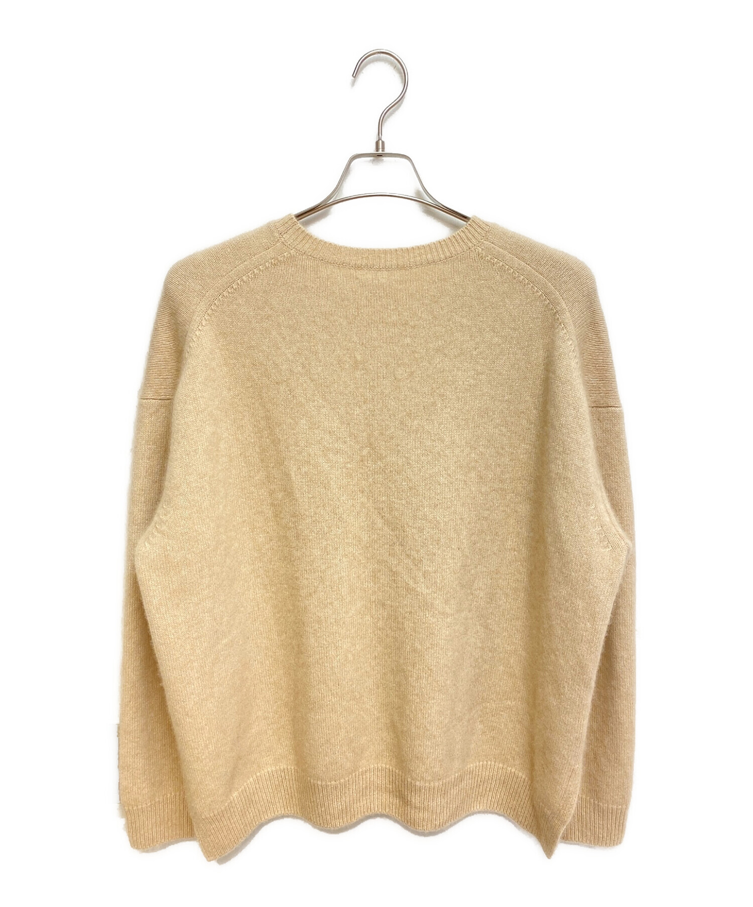 中古・古着通販】AURALEE (オーラリー) BABY CASHMERE KNIT アイボリー 