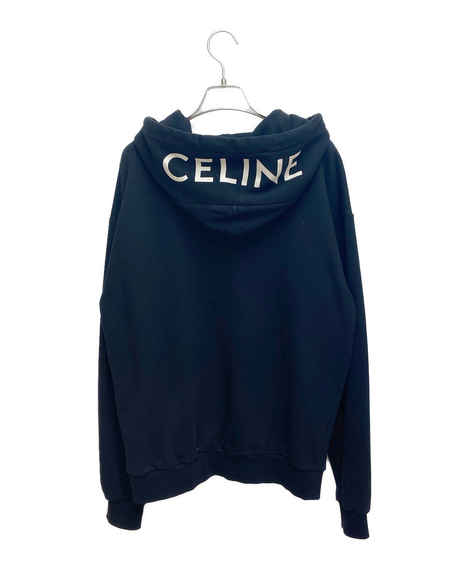 中古・古着通販】CELINE (セリーヌ) パーカー ブラック サイズ:M 
