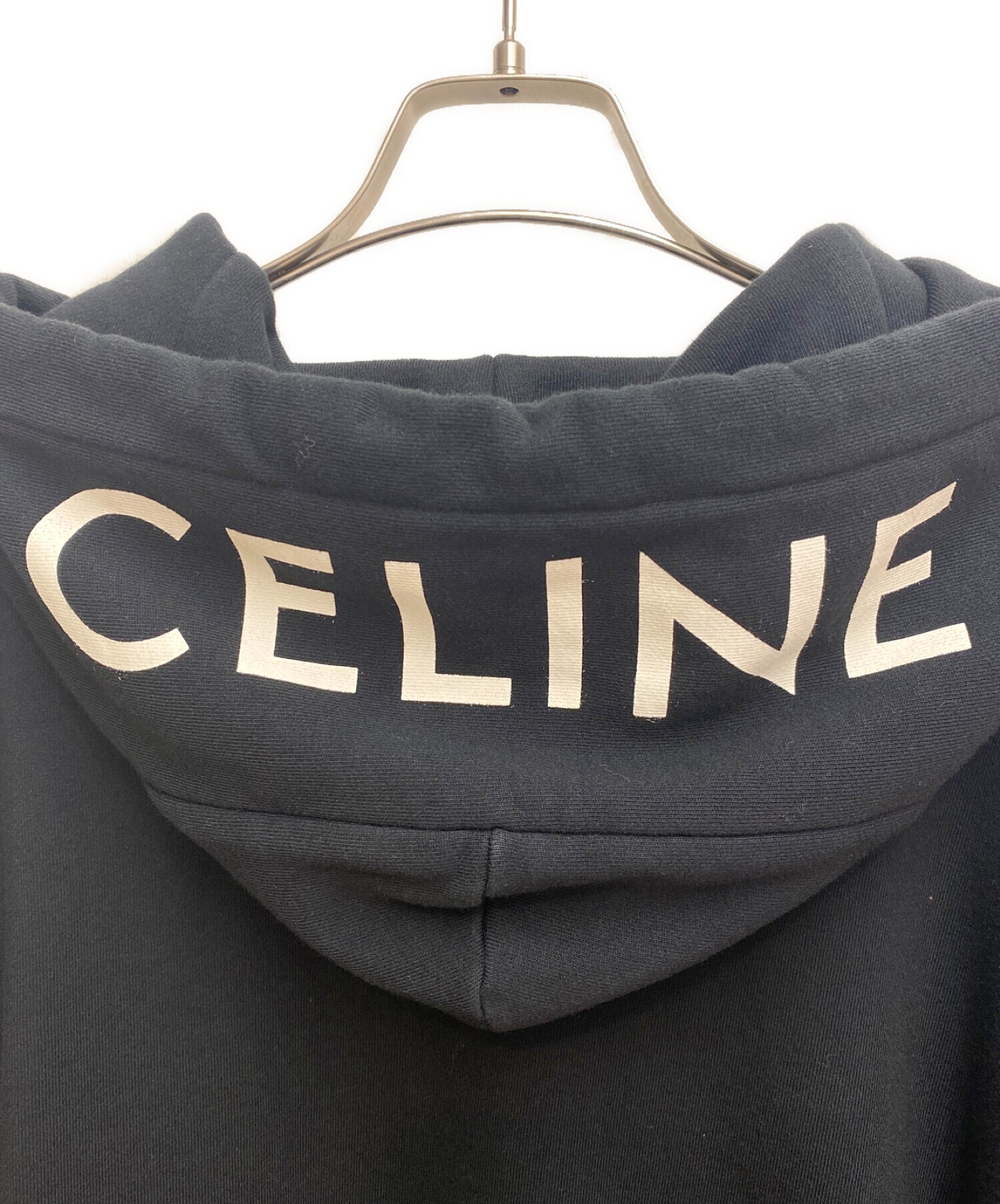 中古・古着通販】CELINE (セリーヌ) パーカー ブラック サイズ:M 