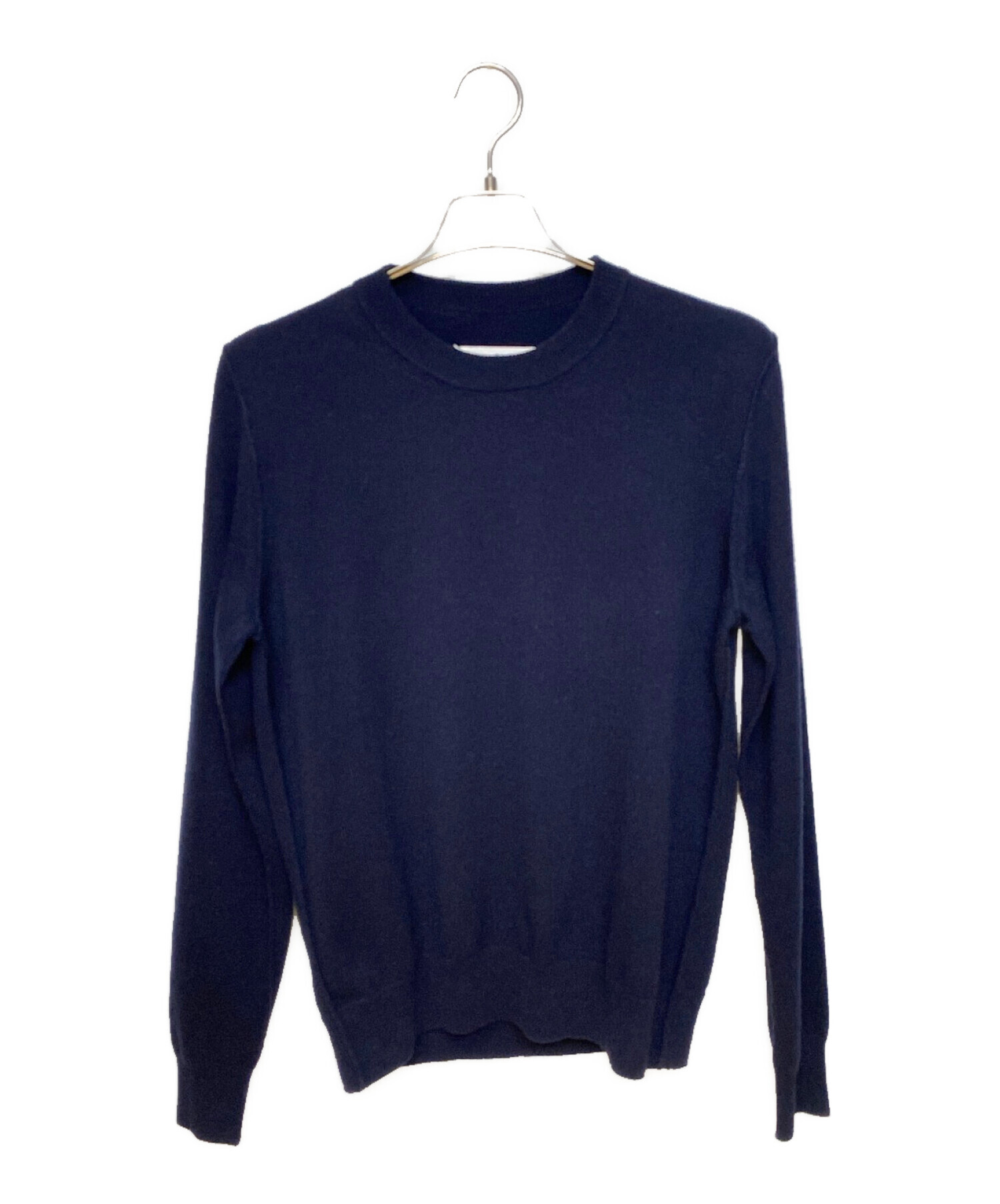 新品 S メゾン マルジェラ カシミア ニット ネイビー ダークネイビー 中古・古着通販】Maison Margiela (メゾンマルジェラ) カシミヤVネック