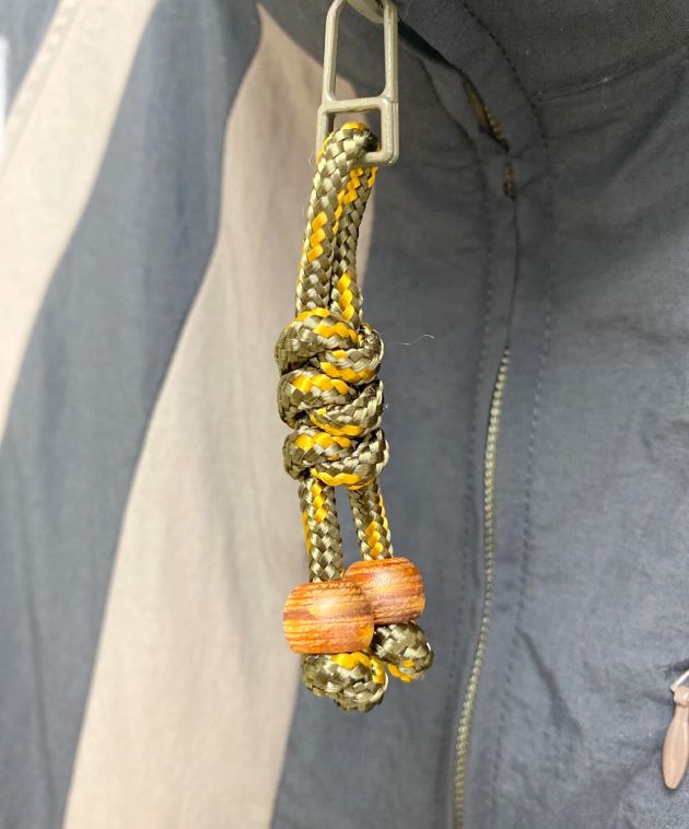 中古・古着通販】JIAN YE (ジェン イェ) RAIN JKT ブラック×グリ-ン