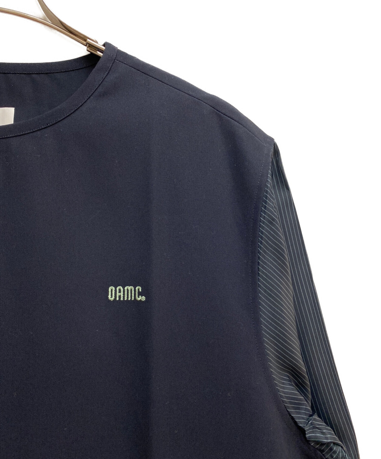 中古・古着通販】OAMC (オーエーエムシー) POST SHIRT ブラック サイズ
