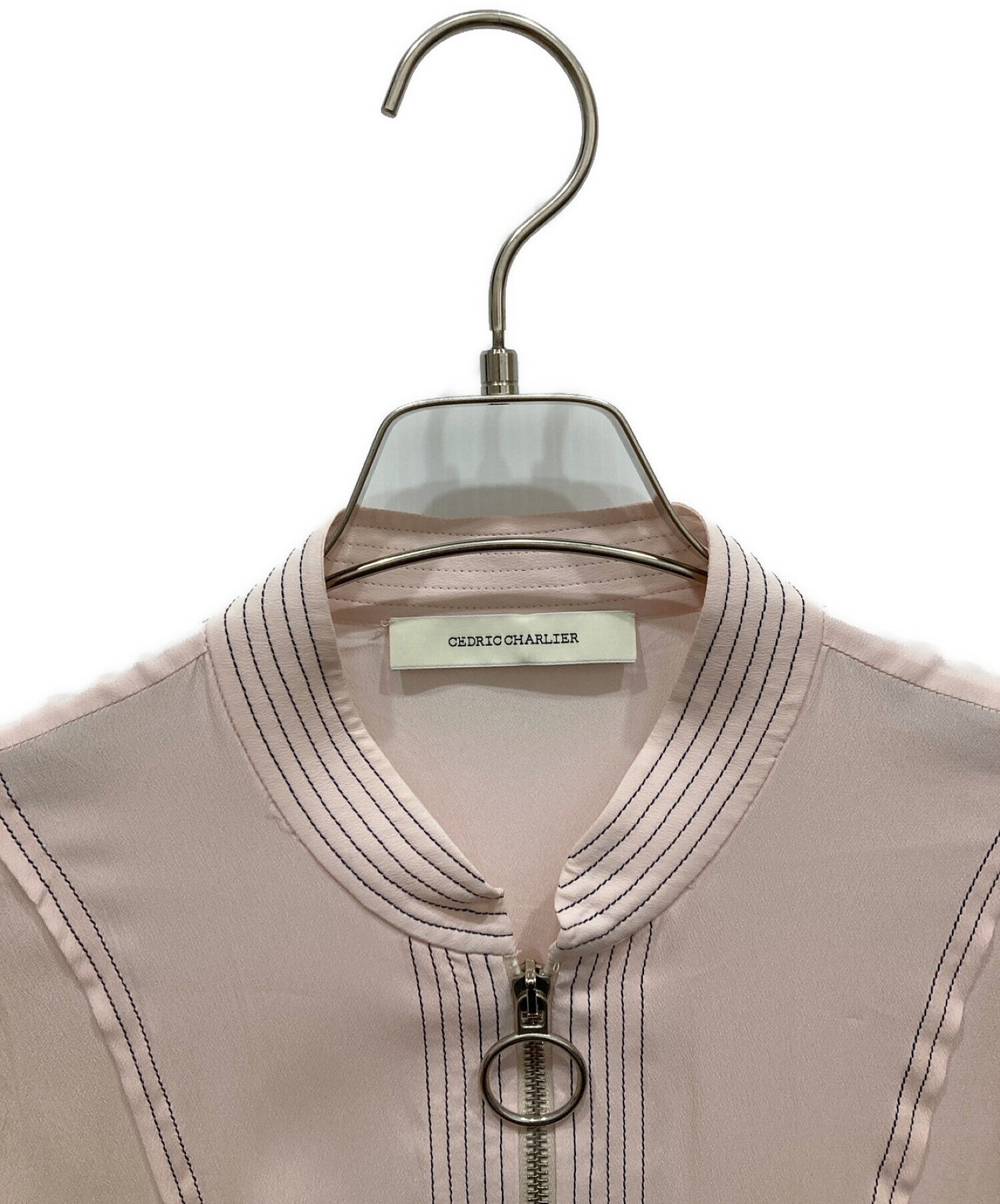 中古・古着通販】CEDRIC CHARLIER (セドリック シャルリエ) ジップ 