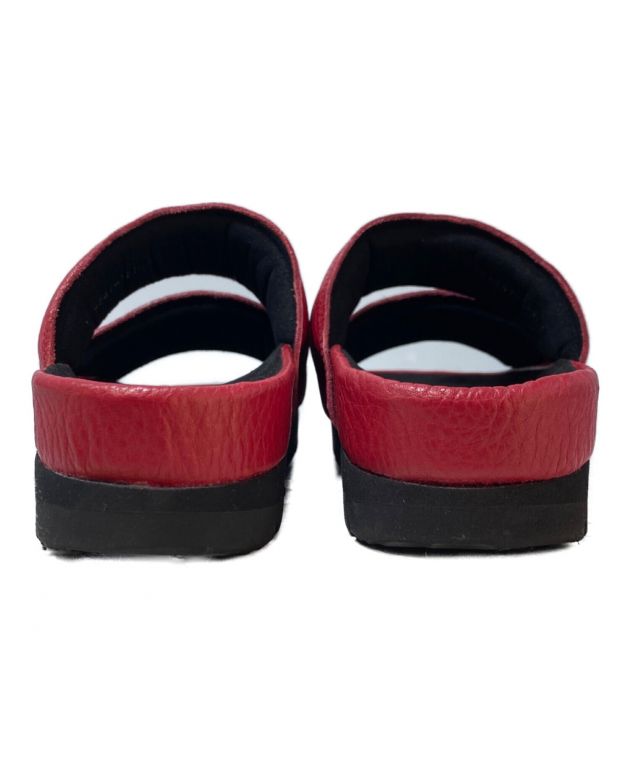 SALE！Y'sワイズ 黒レザーサンダル未使用 中古・古着通販】Y's (ワイズ) レザーサンダル レッド サイズ:6