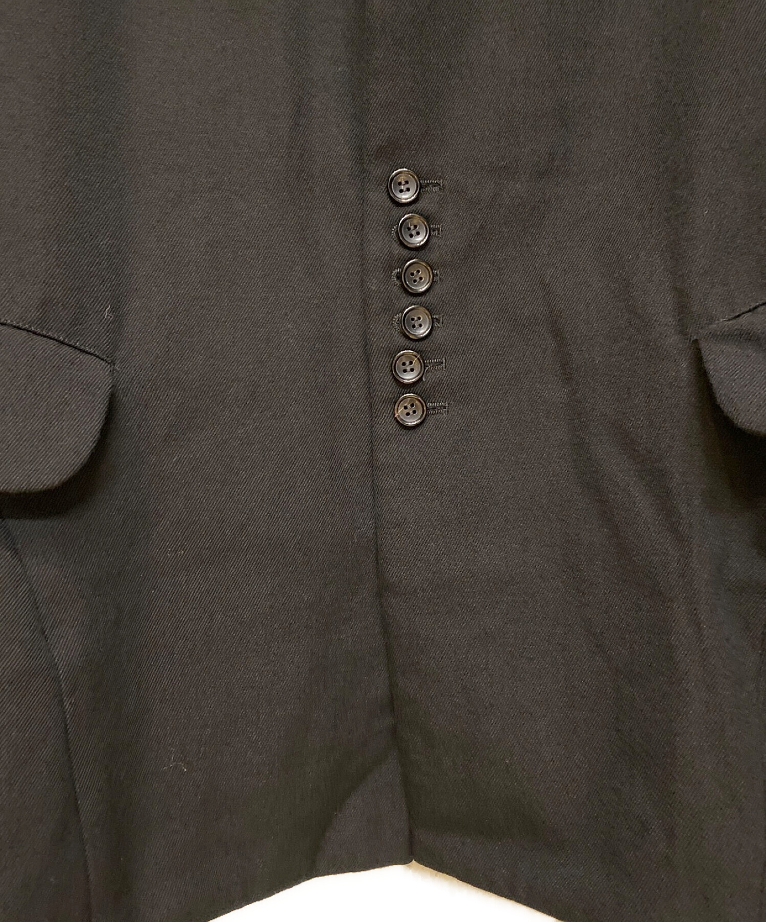 コムデギャルソンオムプリュス　22aw ノーカラージャケット 中古・古着通販】COMME des GARCONS HOMME PLUS (コムデギャルソンオム