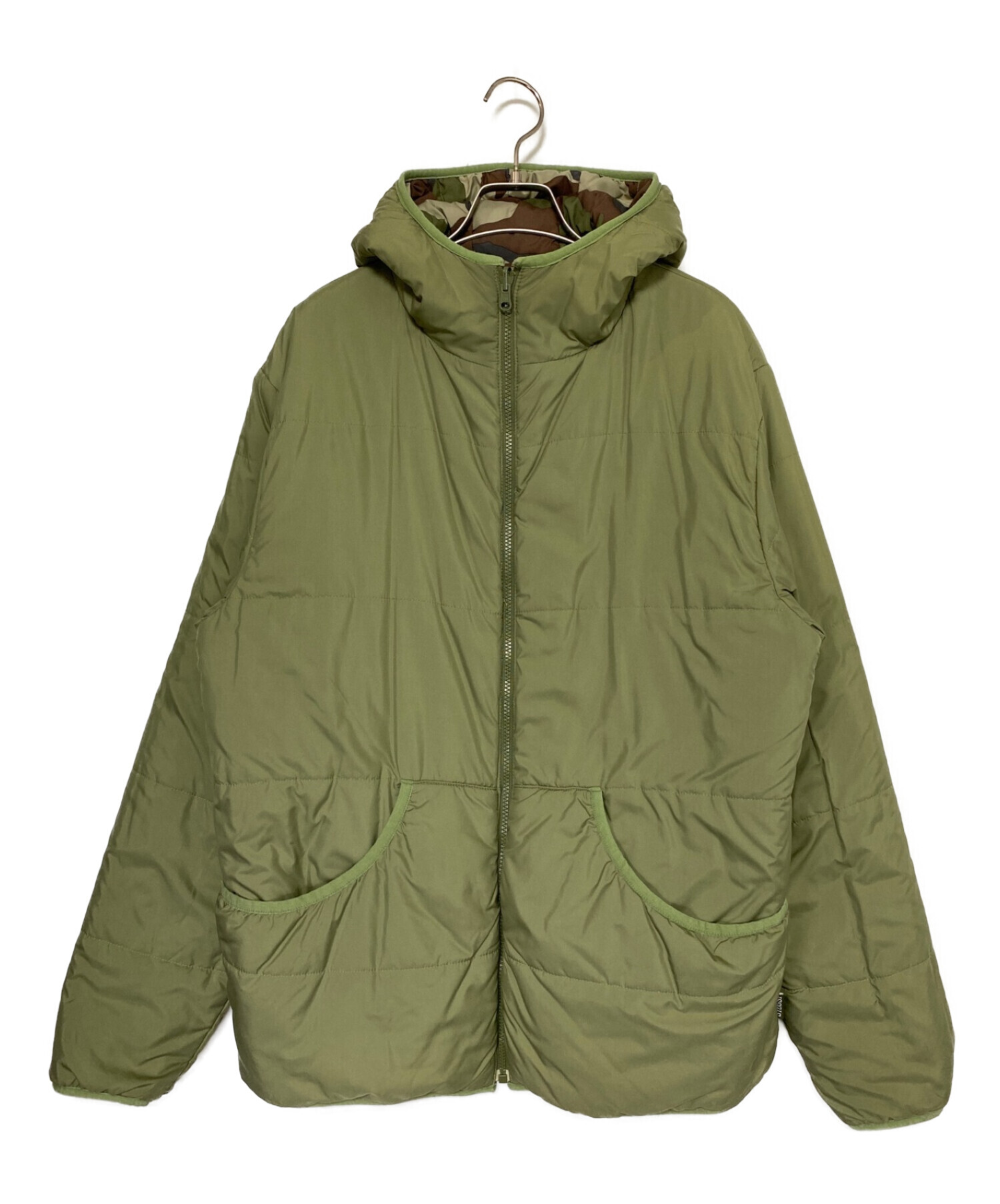 中古・古着通販】stussy (ステューシー) カモ柄ダウンジャケット