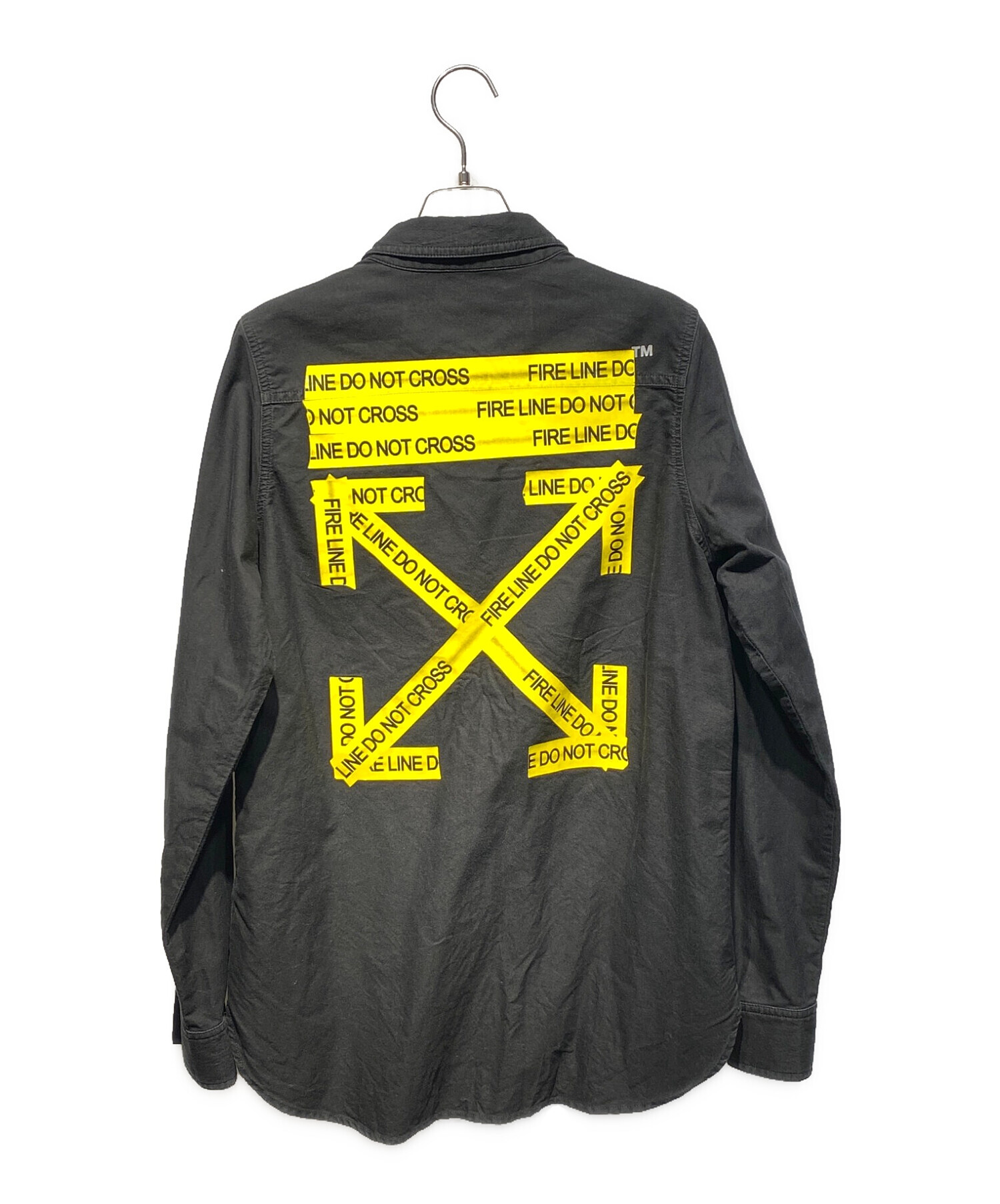 中古・古着通販】OFFWHITE (オフホワイト) ファイヤーテープアイコン 