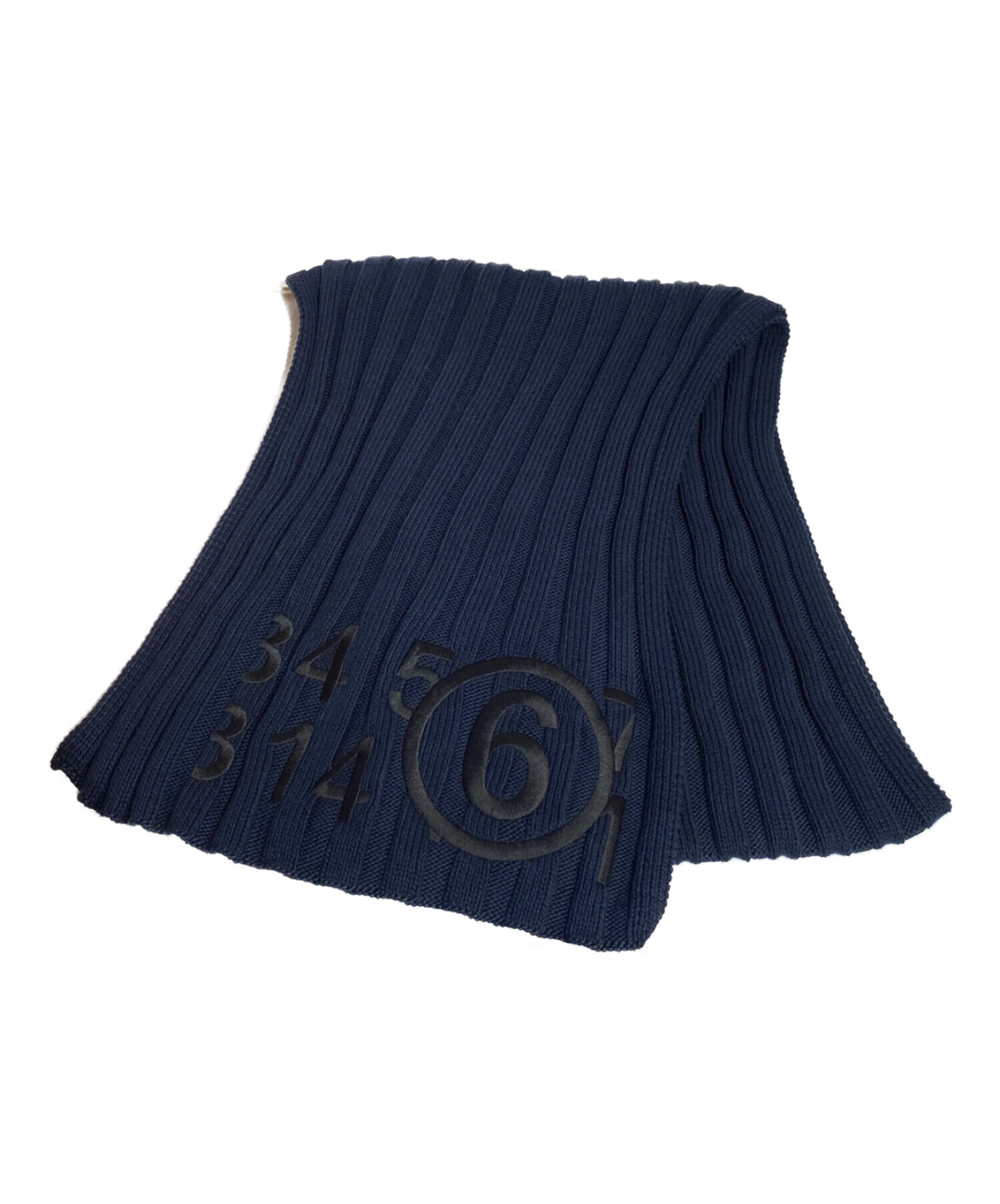 マルジェラ　ネイビー　メンズマフラー 中古・古着通販】MM6 Maison Margiela (エムエムシックス メゾン