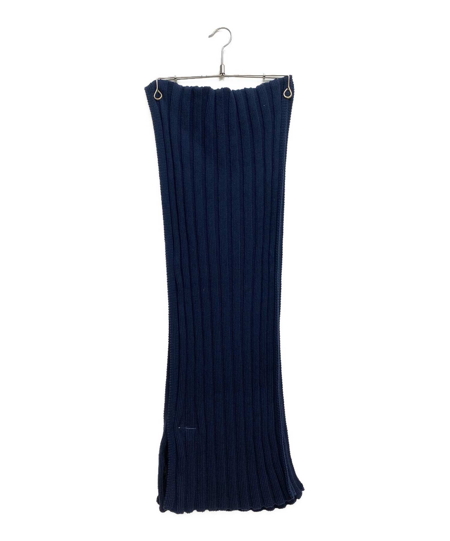 Maison Margiela メゾンマルジェラ ケーブル マフラー ネイビー 中古・古着通販】MM6 Maison Margiela (エムエムシックス メゾン
