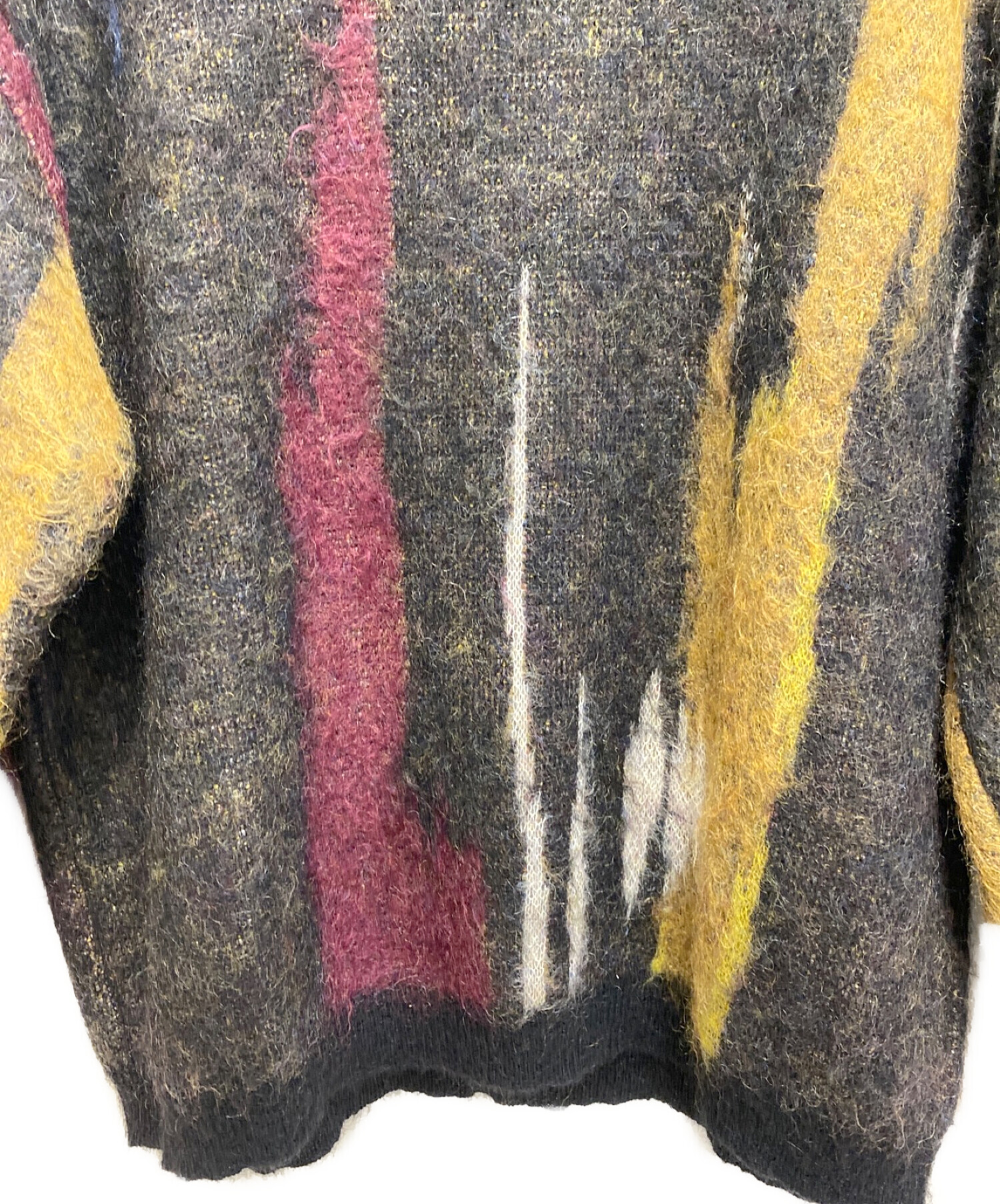 中古・古着通販】YOKE (ヨーク) 22AW STILL JACQUARD CREWNECK マルチ 