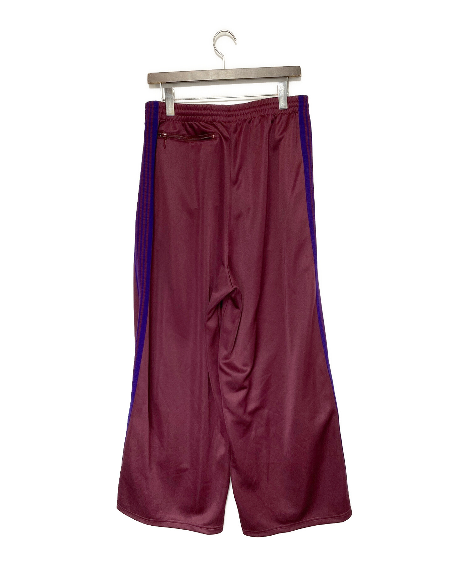 中古・古着通販】Needles (ニードルズ) H.D. Track Pant ワインレッド