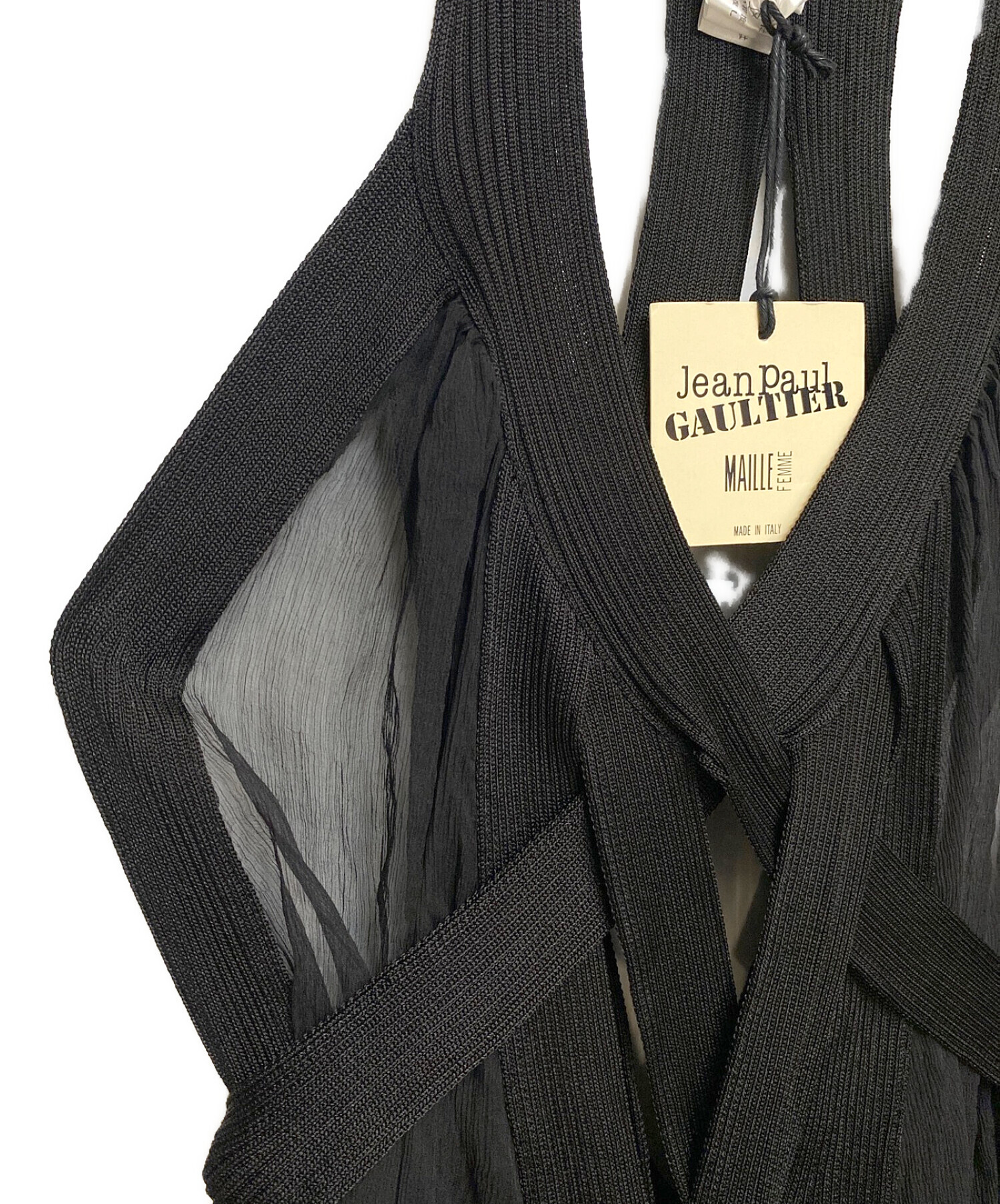 ニットワンピース ジャンポール ゴルチェ 中古・古着通販】Jean Paul GAULTIER (ジャンポールゴルチェ