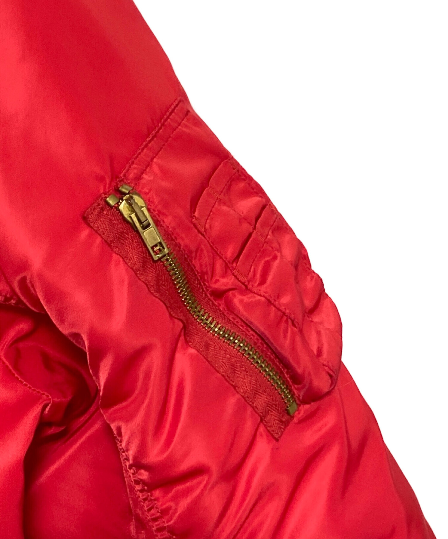 中古・古着通販】VETEMENTS (ヴェトモン) BOMBER JACKET レッド サイズ