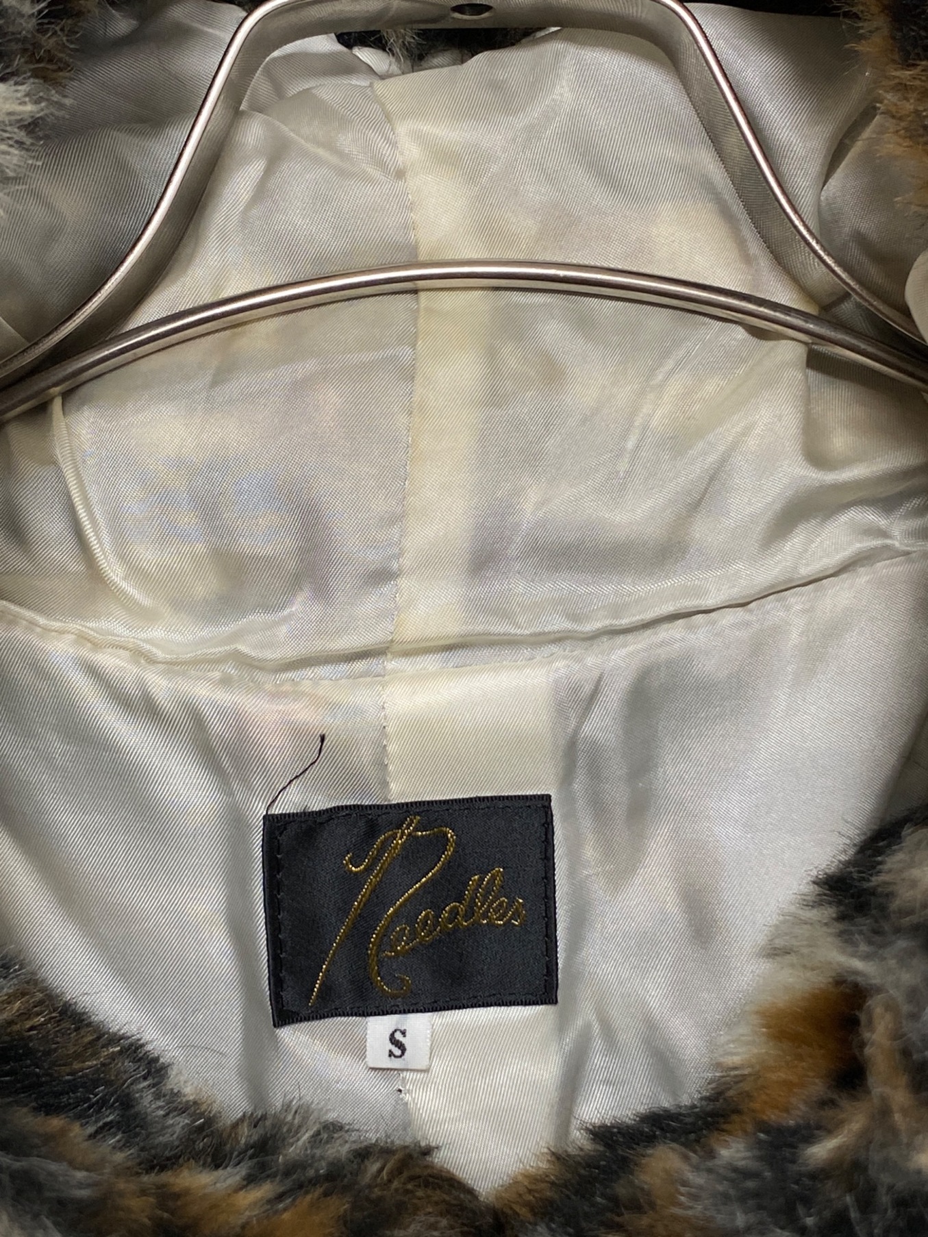 中古・古着通販】Needles (ニードルズ) Hooded Coat - Acrylic Fur