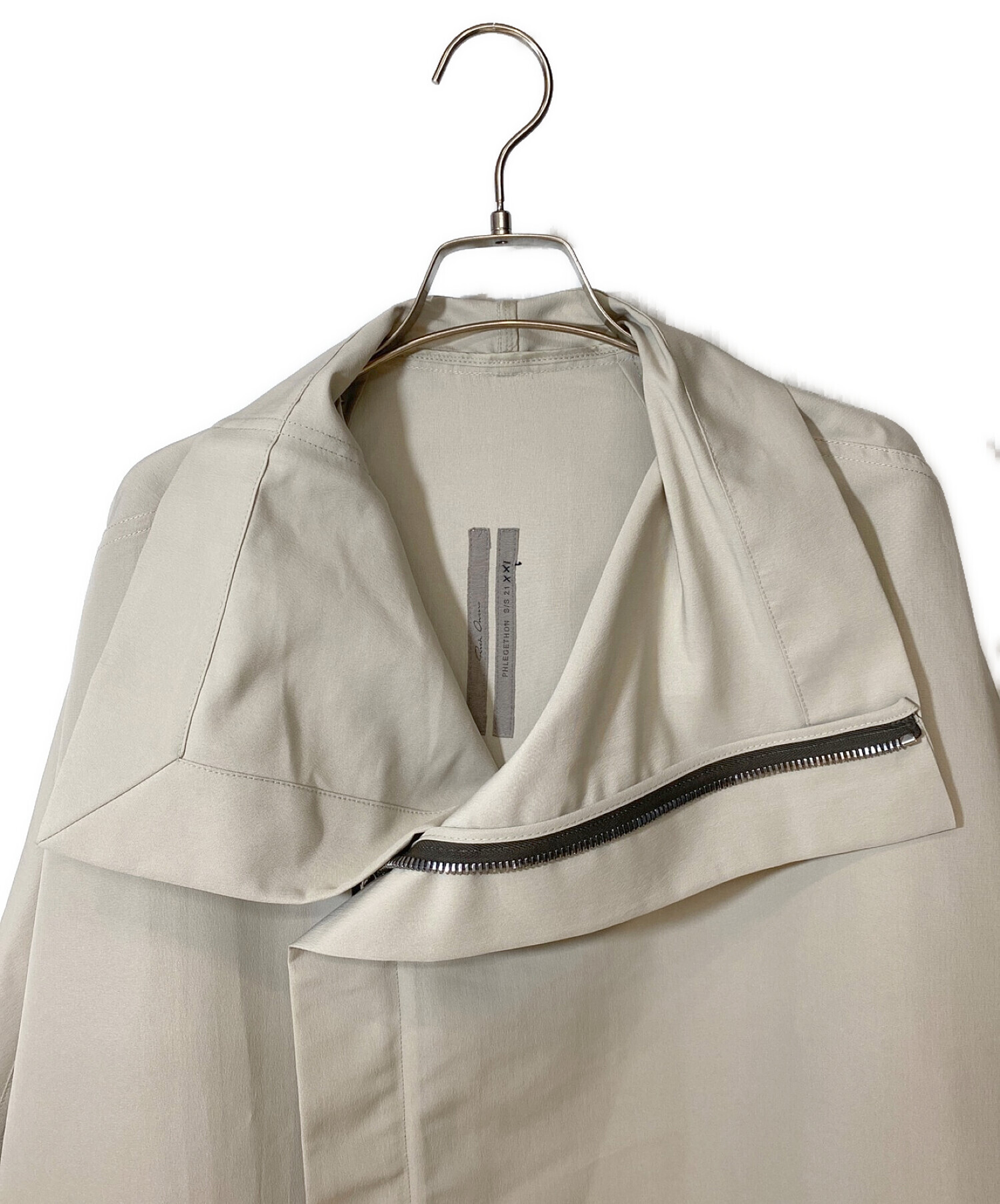 中古・古着通販】RICK OWENS (リック オウエンス) ポンチョ グレー