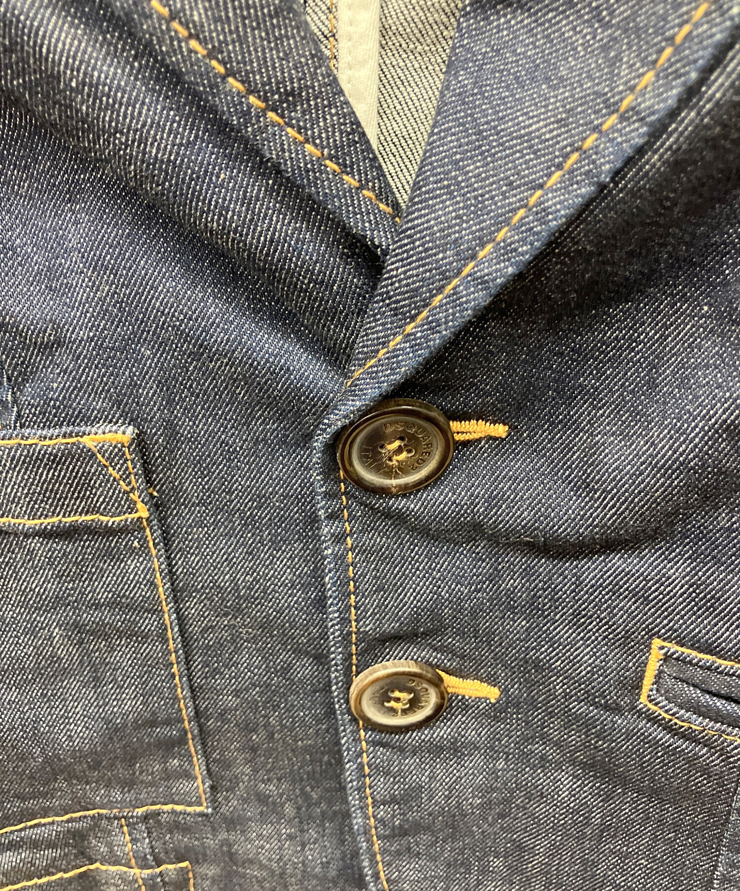 中古・古着通販】DSQUARED2 (ディースクエアード) デニムテーラード