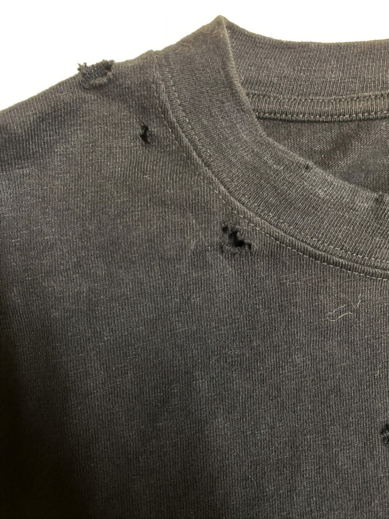中古・古着通販】Dior (ディオール) 23AW DIOR COUTURE ダメージ加工T 