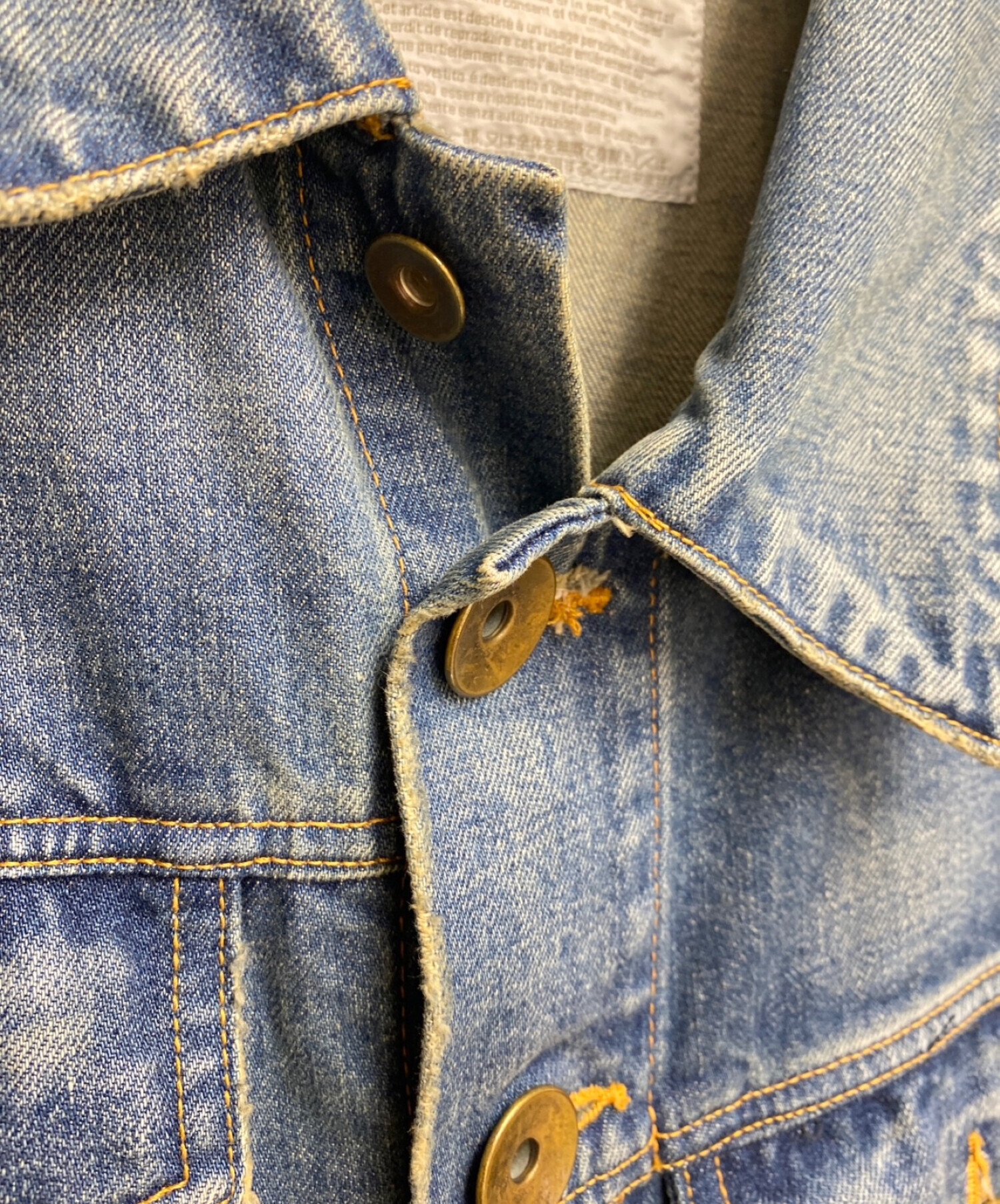 中古・古着通販】kolor (カラー) 22AW 13.5ozデニムジャンプスーツ