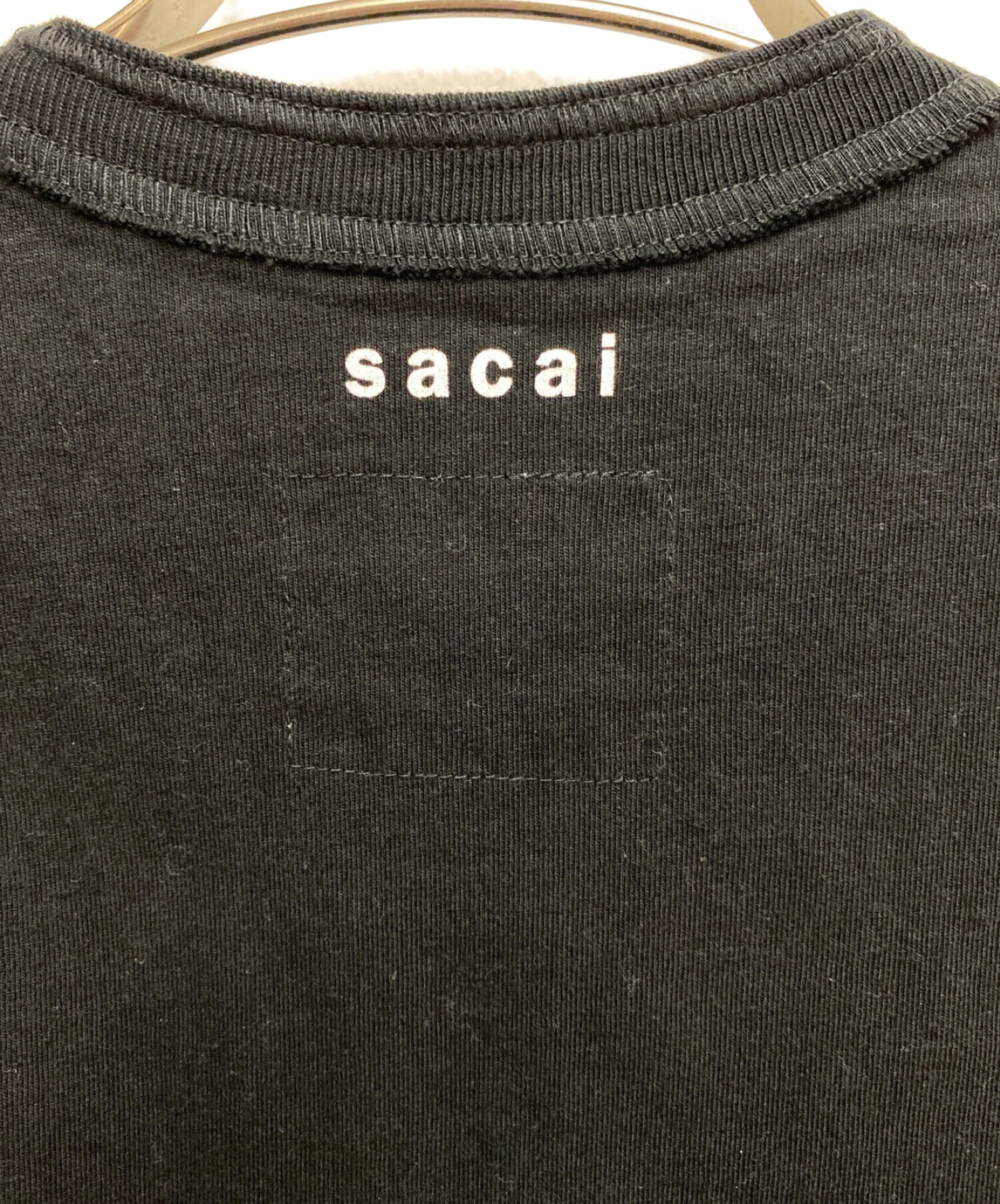 中古・古着通販】sacai (サカイ) KAWS (カウズ) ロゴプリントTシャツ