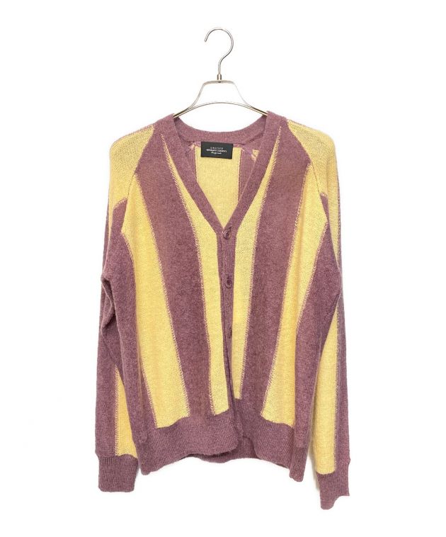 中古・古着通販】UNUSED (アンユーズド) MOHAIR CARDIGAN イエロー