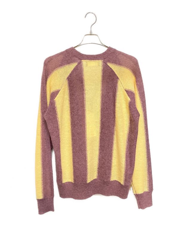 中古・古着通販】UNUSED (アンユーズド) MOHAIR CARDIGAN イエロー