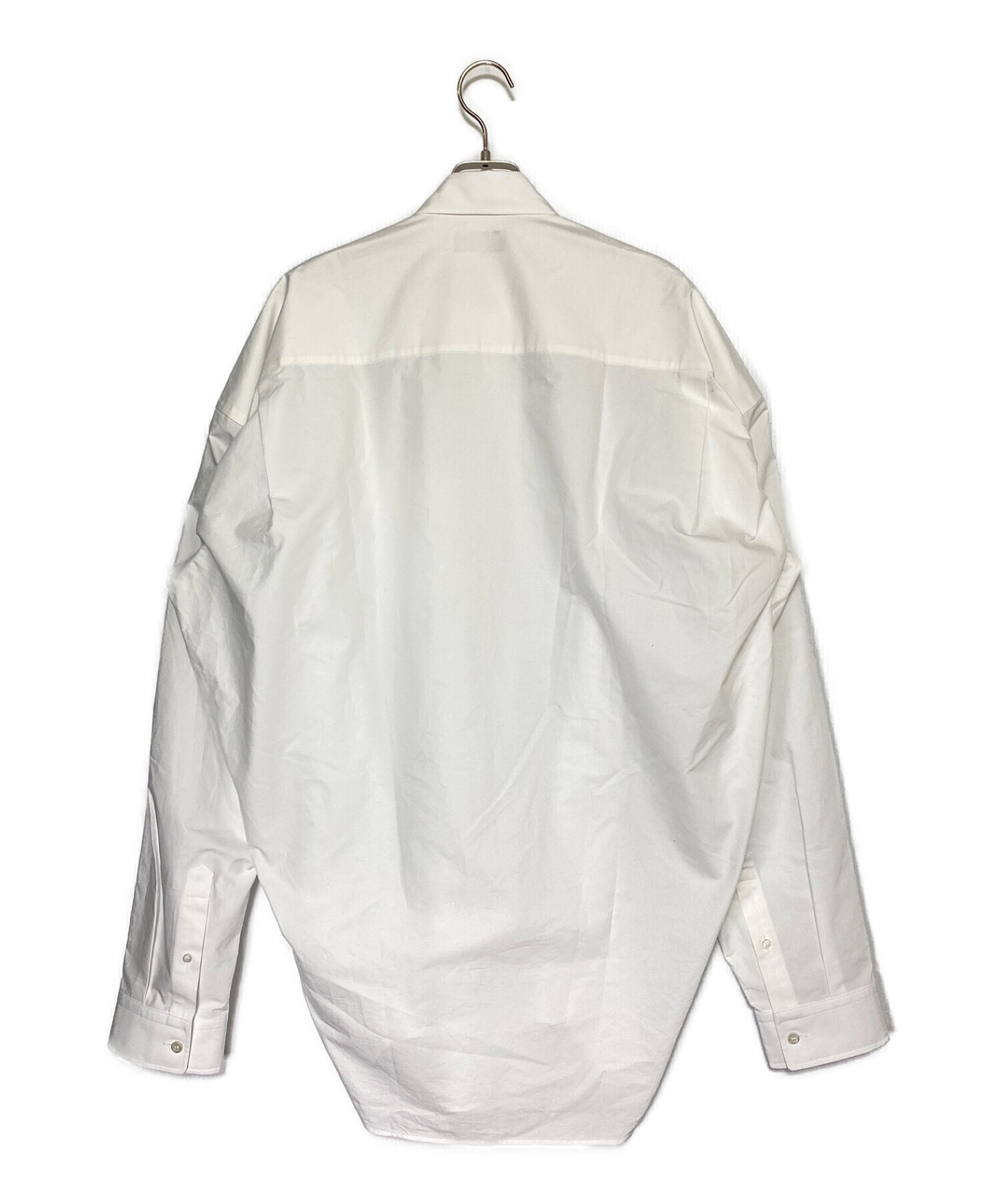 中古・古着通販】BALENCIAGA (バレンシアガ) コクーンシャツ ホワイト
