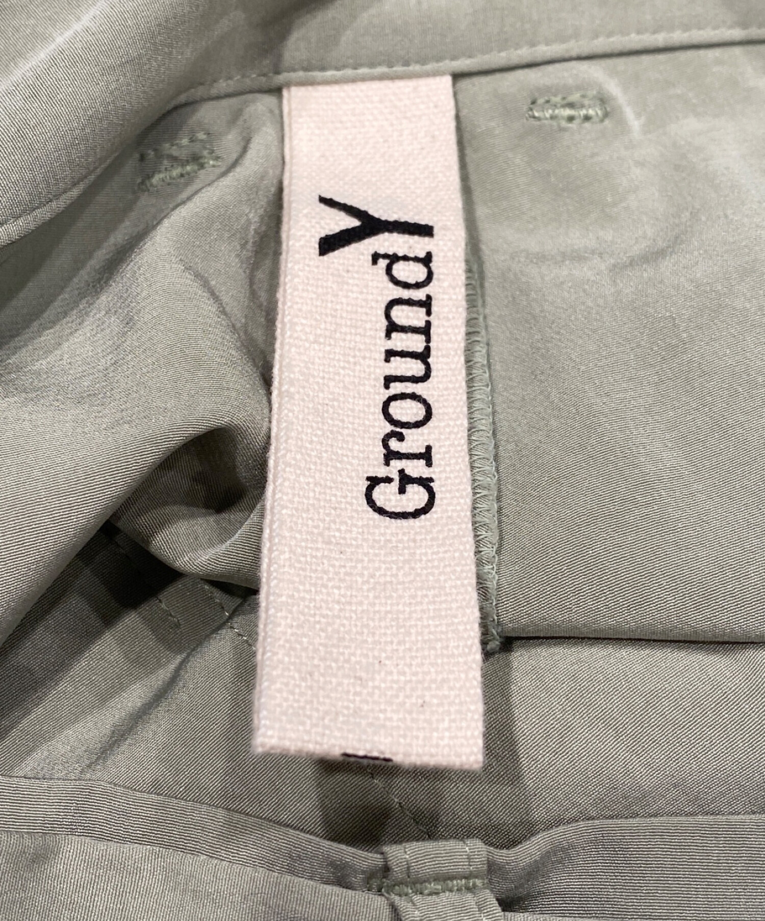 中古・古着通販】GROUND Y (グラウンドワイ) サルエルパンツ ミント