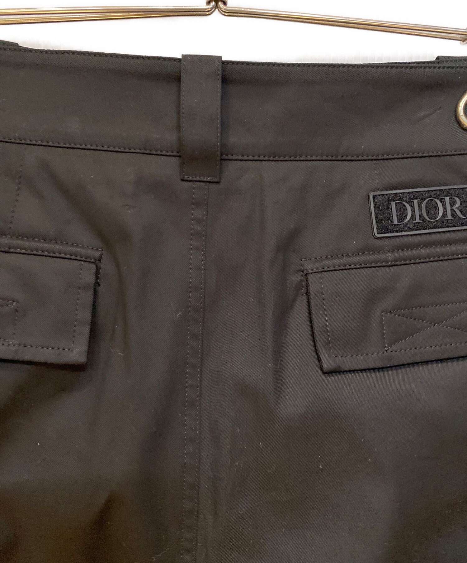 中古・古着通販】Dior (ディオール) カーゴパンツ ブラック サイズ:50 