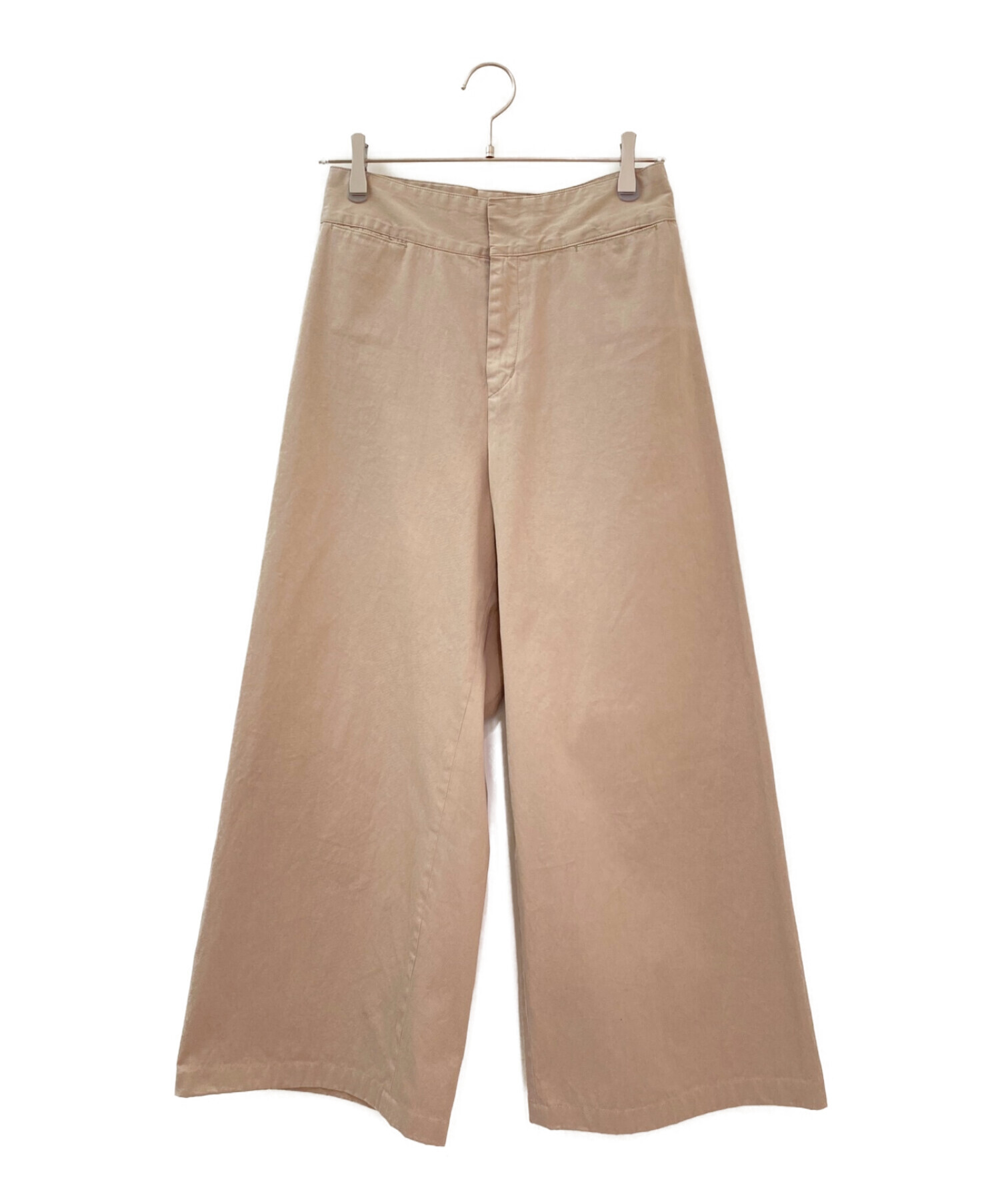 未使用、タグ付品　Deuxieme Classe タックチノワイドパンツ　34S 中古・古着通販】DEUXIEME CLASSE (ドゥーズィエム クラス) Bitchin