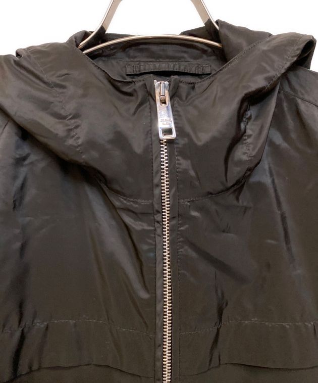 中古・古着通販】PRADA (プラダ) ナイロンパーカー ブラック サイズ:52