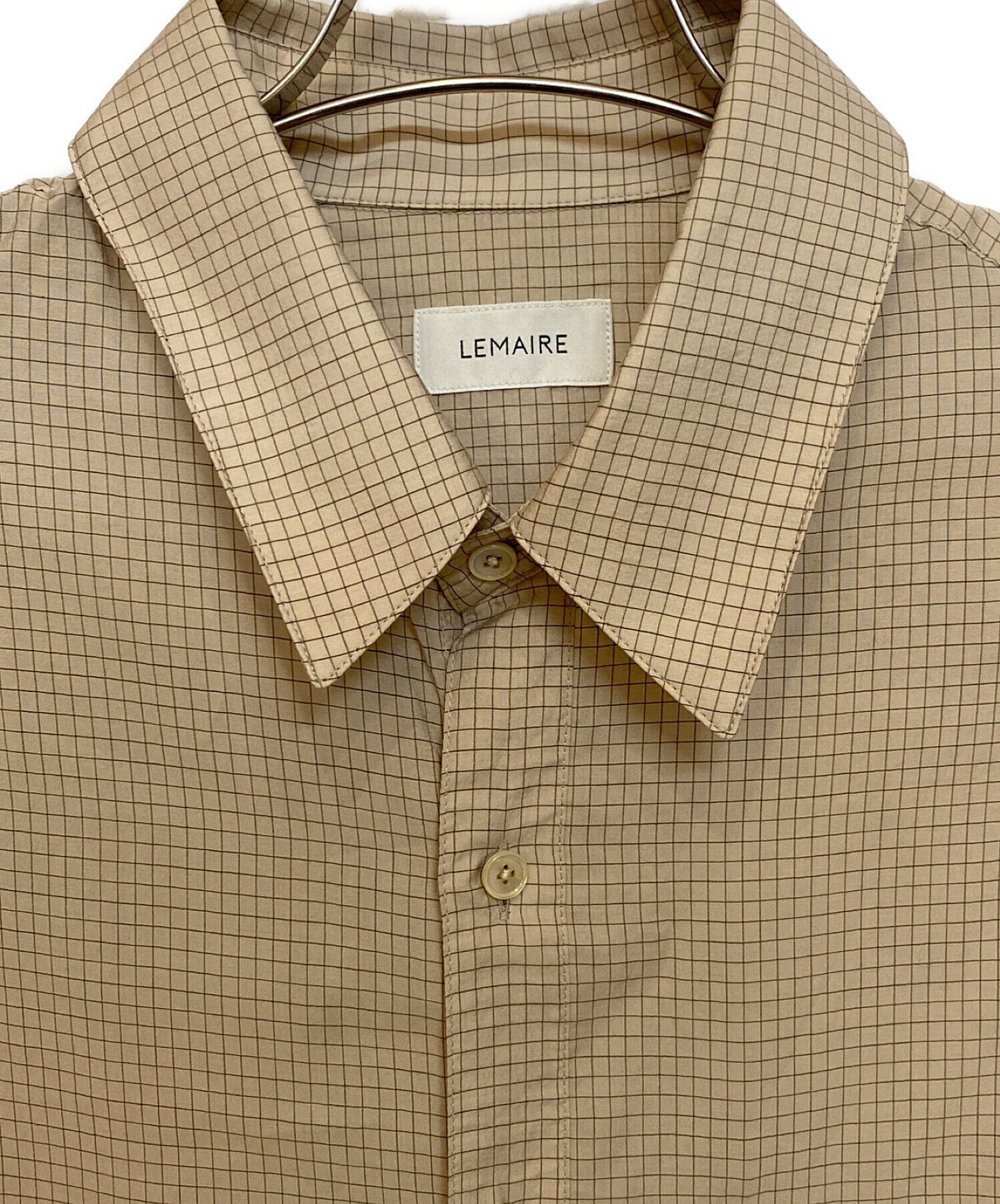 中古・古着通販】LEMAIRE (ルメール) 22SS オーバーサイズチェック