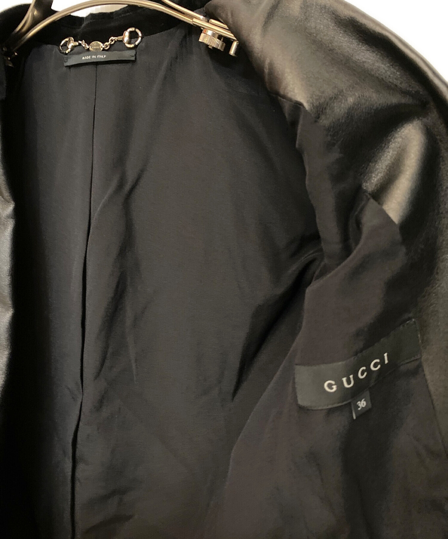 中古・古着通販】GUCCI (グッチ) ベロアスモーキングジャケット