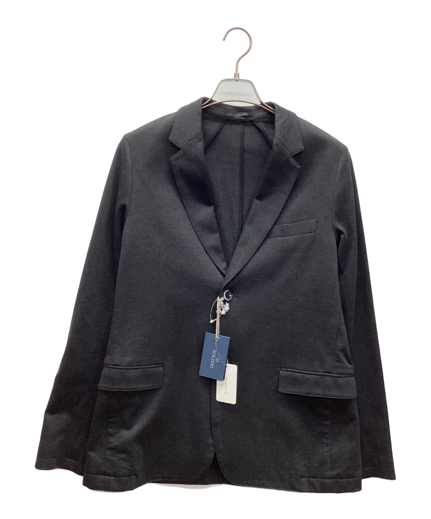 中古・古着通販】SOLIDO (ソリード) テーラードジャケット グレー 