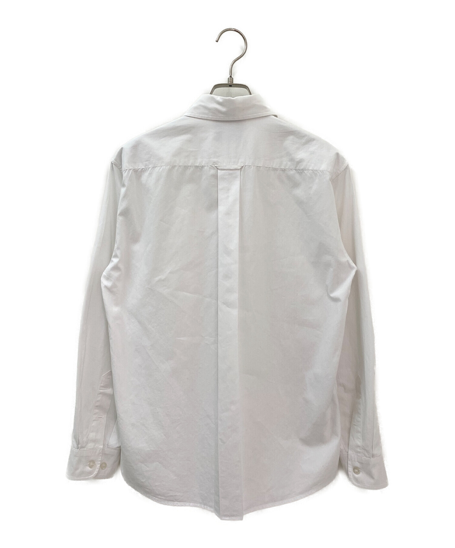 中古・古着通販】MIU MIU (ミュウミュウ) ロゴパッチシャツ ホワイト 