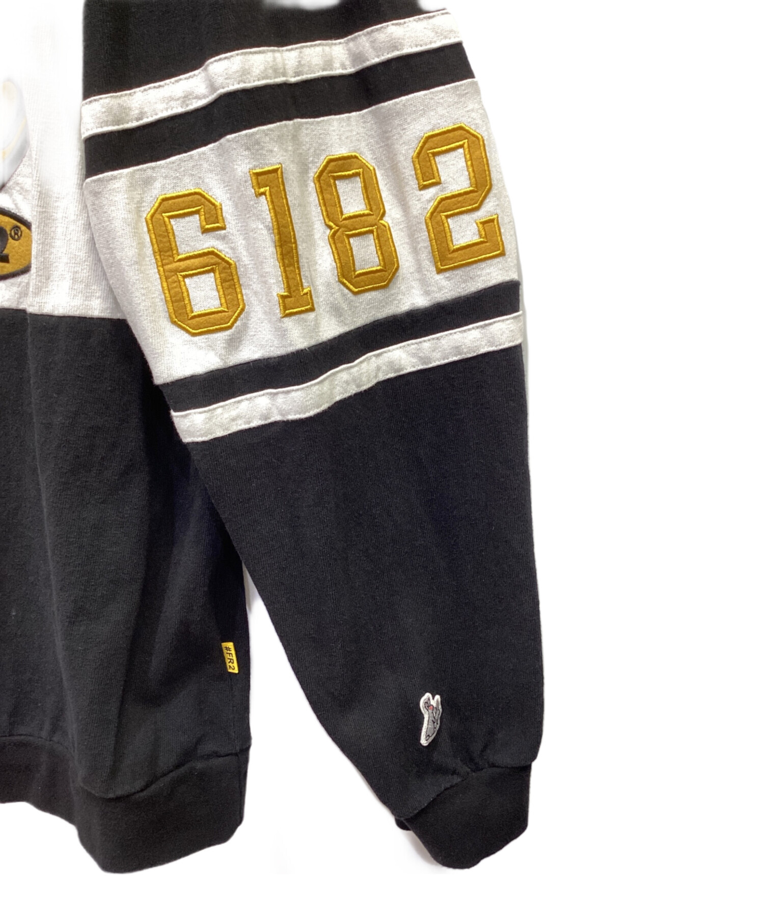 中古・古着通販】FR2 (エフアールツー) ラガーシャツ ブラック サイズ