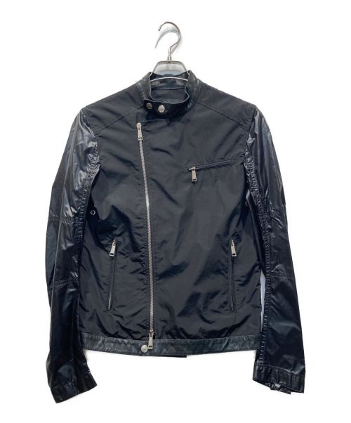 中古・古着通販】DSQUARED2 (ディースクエアード) レザー切替ナイロン