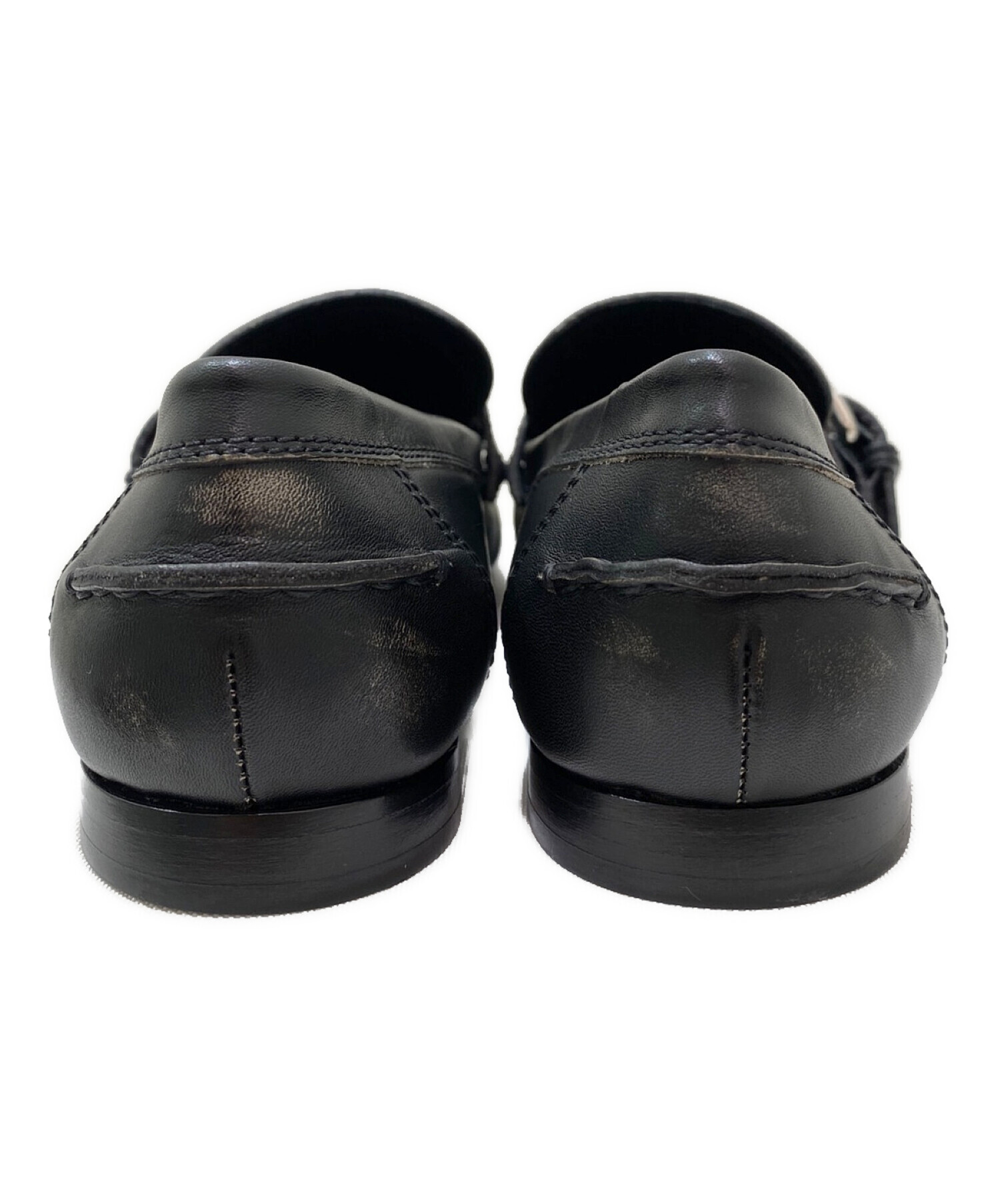 中古・古着通販】MIU MIU (ミュウミュウ) USED加工タッセルローファー