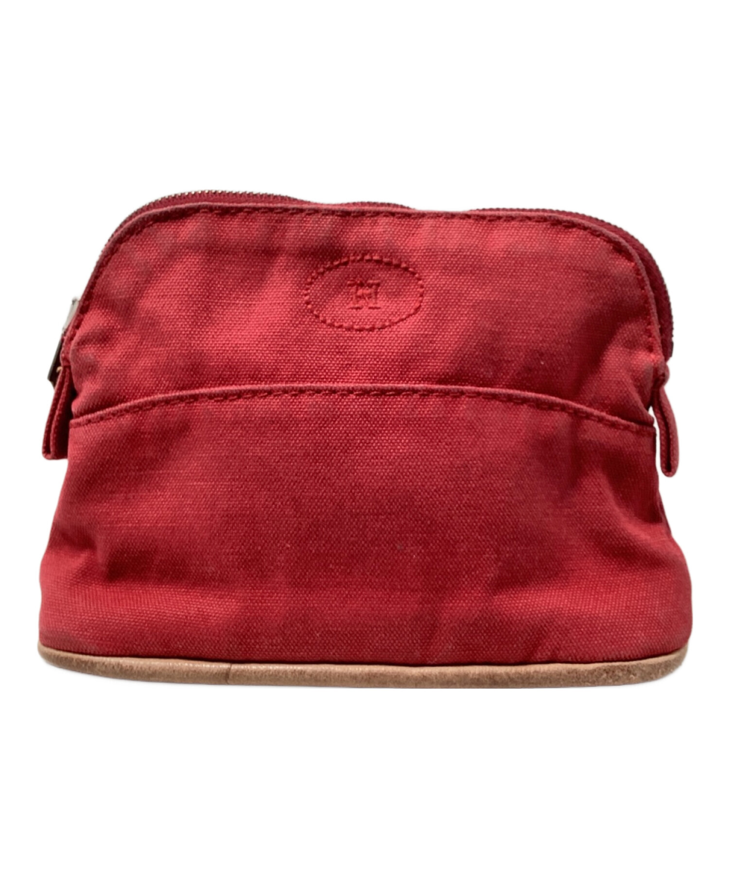 中古・古着通販】HERMES (エルメス) ボリード ポーチ15 レッド サイズ 