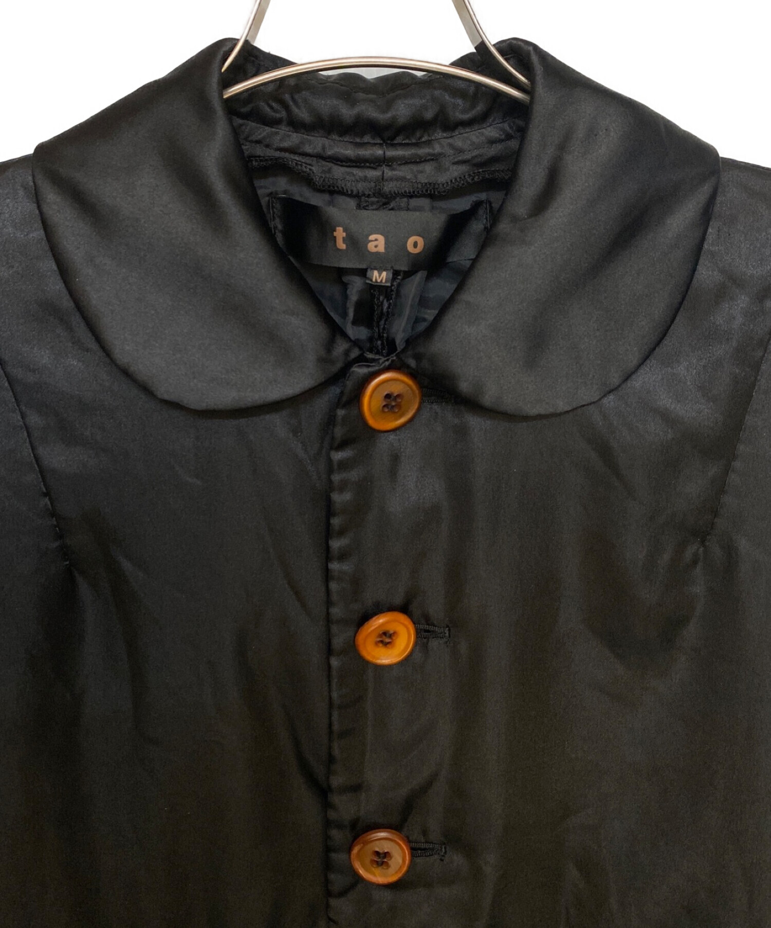 TAO タオ ブラウス M 黒 【古着】【中古】【送料無料】 【古着】【中古】 TAO（タオ）ブラウス 黒 サイズ:M レディース/2200683934038 |【公式